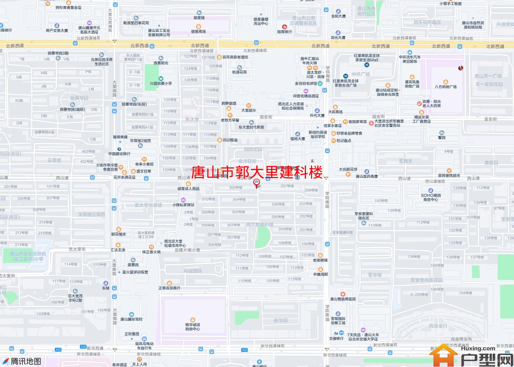 郭大里建科楼小区 - 户型网