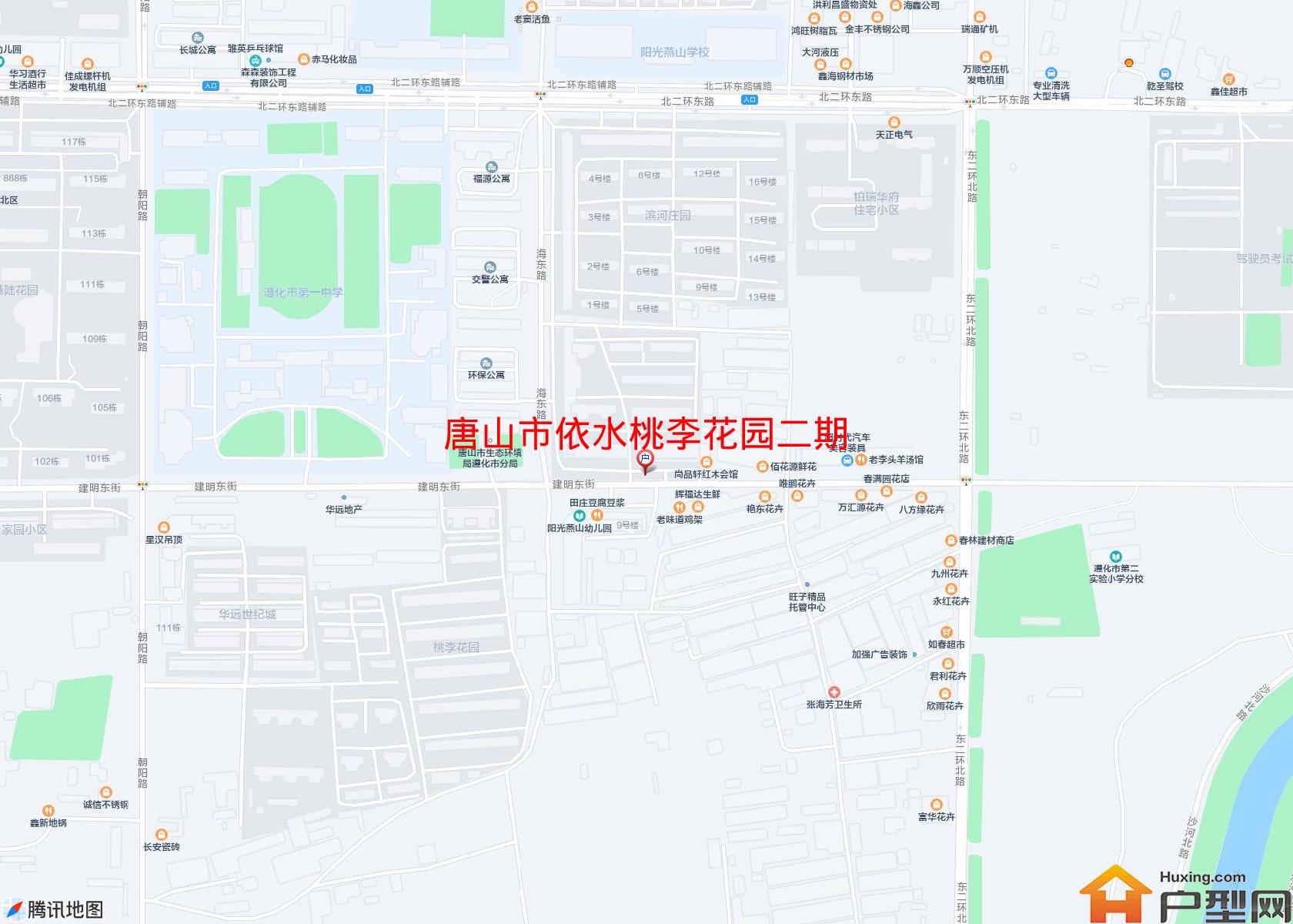 依水桃李花园二期小区 - 户型网