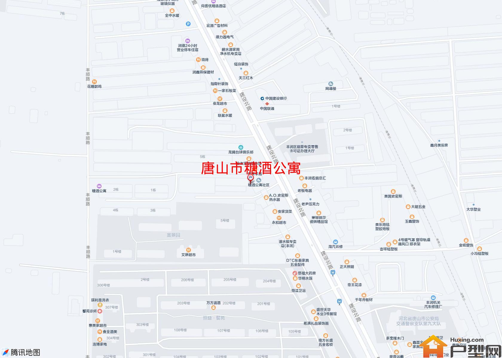 糖酒公寓小区 - 户型网