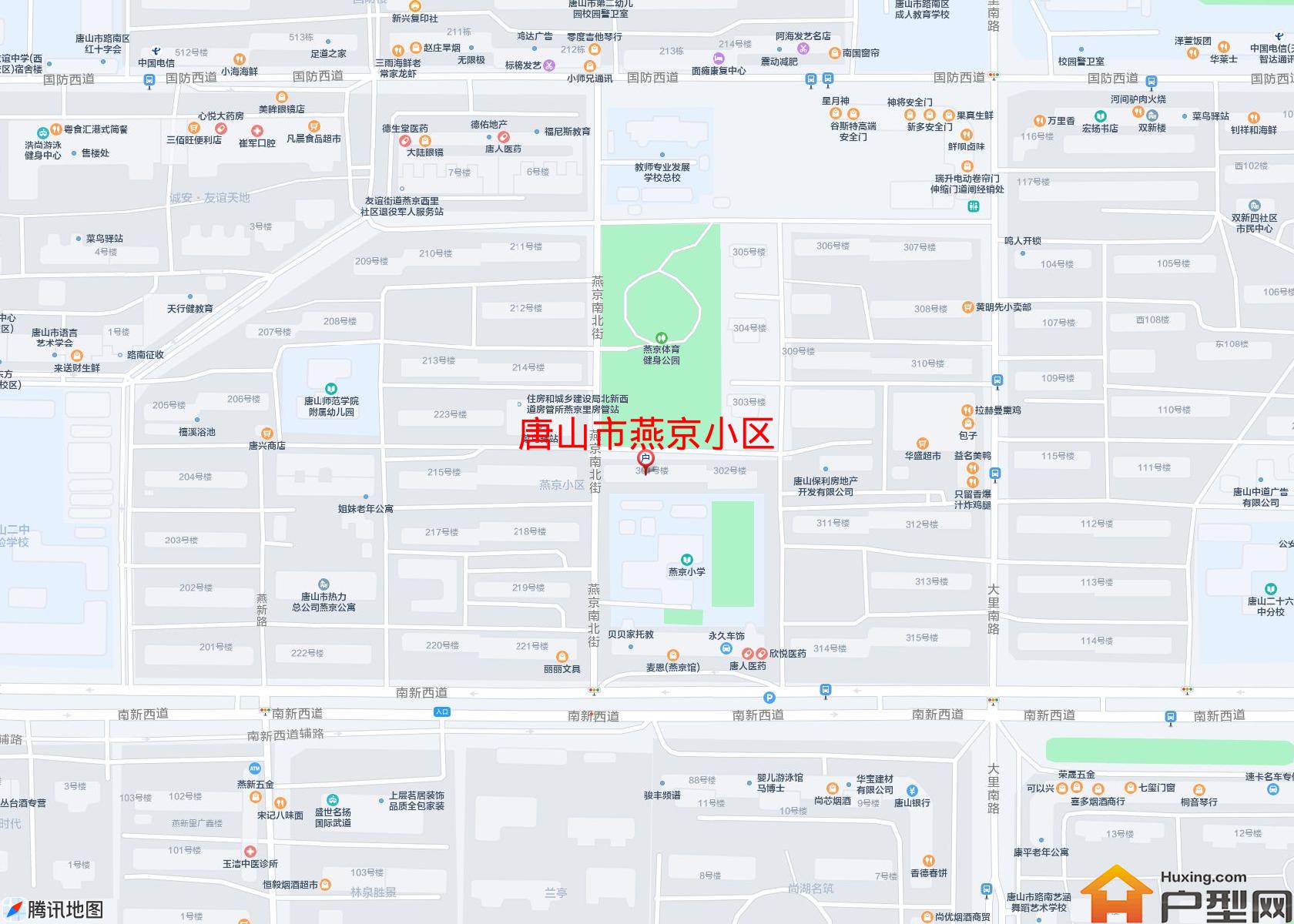 燕京小区小区 - 户型网
