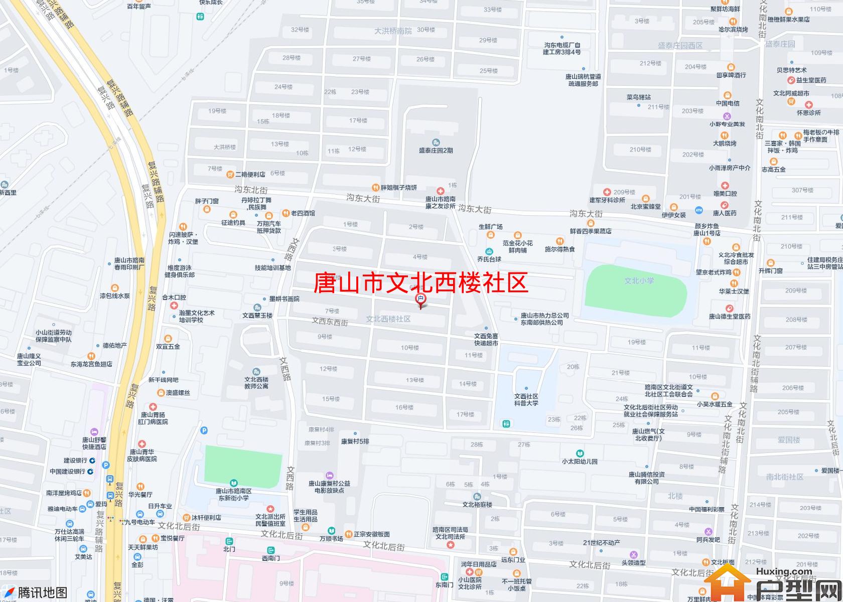 文北西楼社区小区 - 户型网