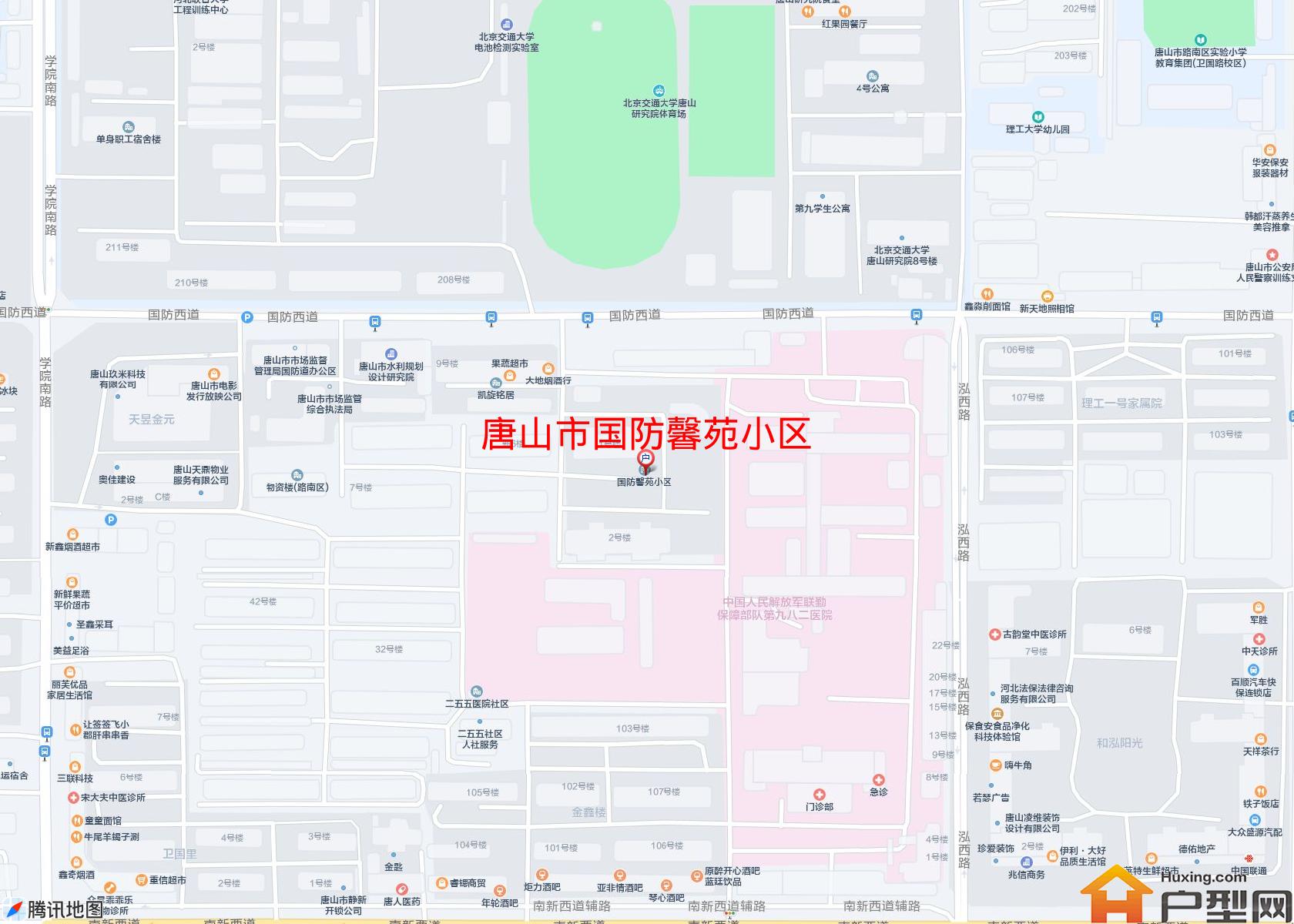 国防馨苑小区小区 - 户型网