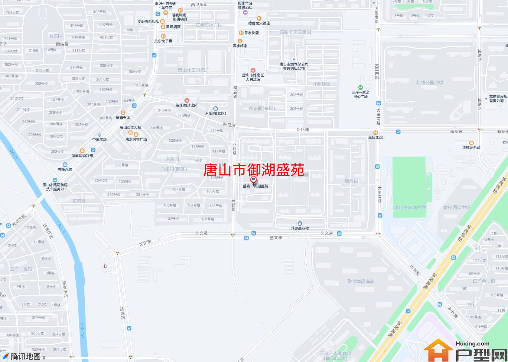 御湖盛苑小区 - 户型网