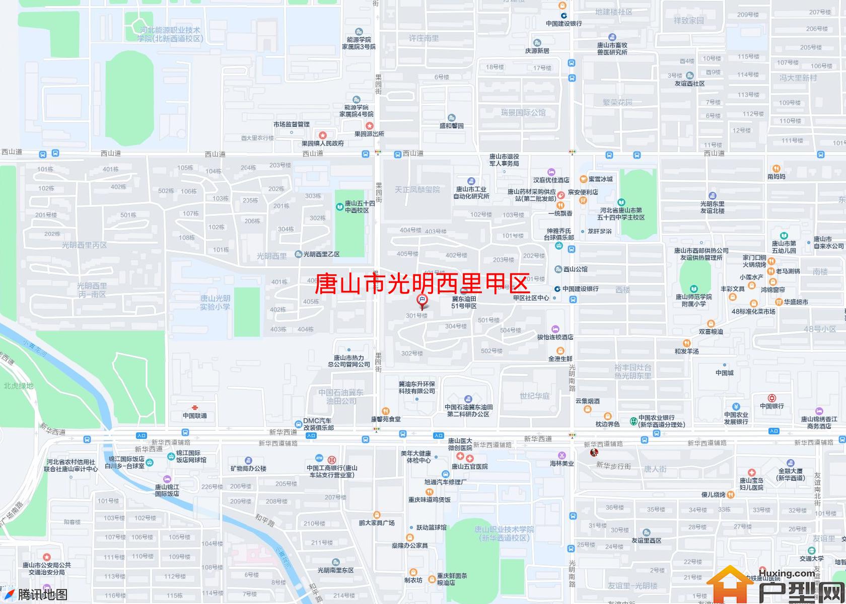 光明西里甲区小区 - 户型网