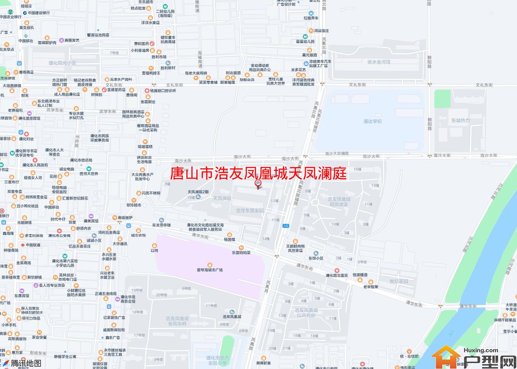 浩友凤凰城天凤澜庭小区 - 户型网