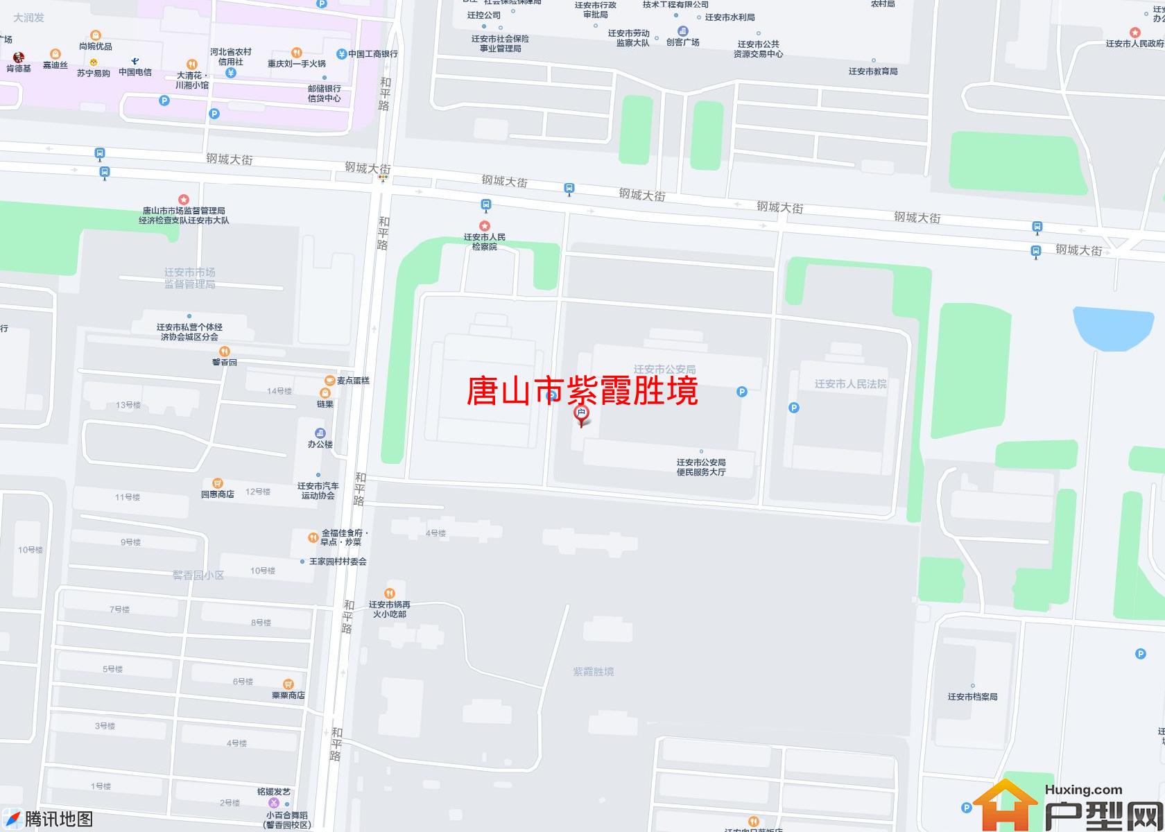 紫霞胜境小区 - 户型网