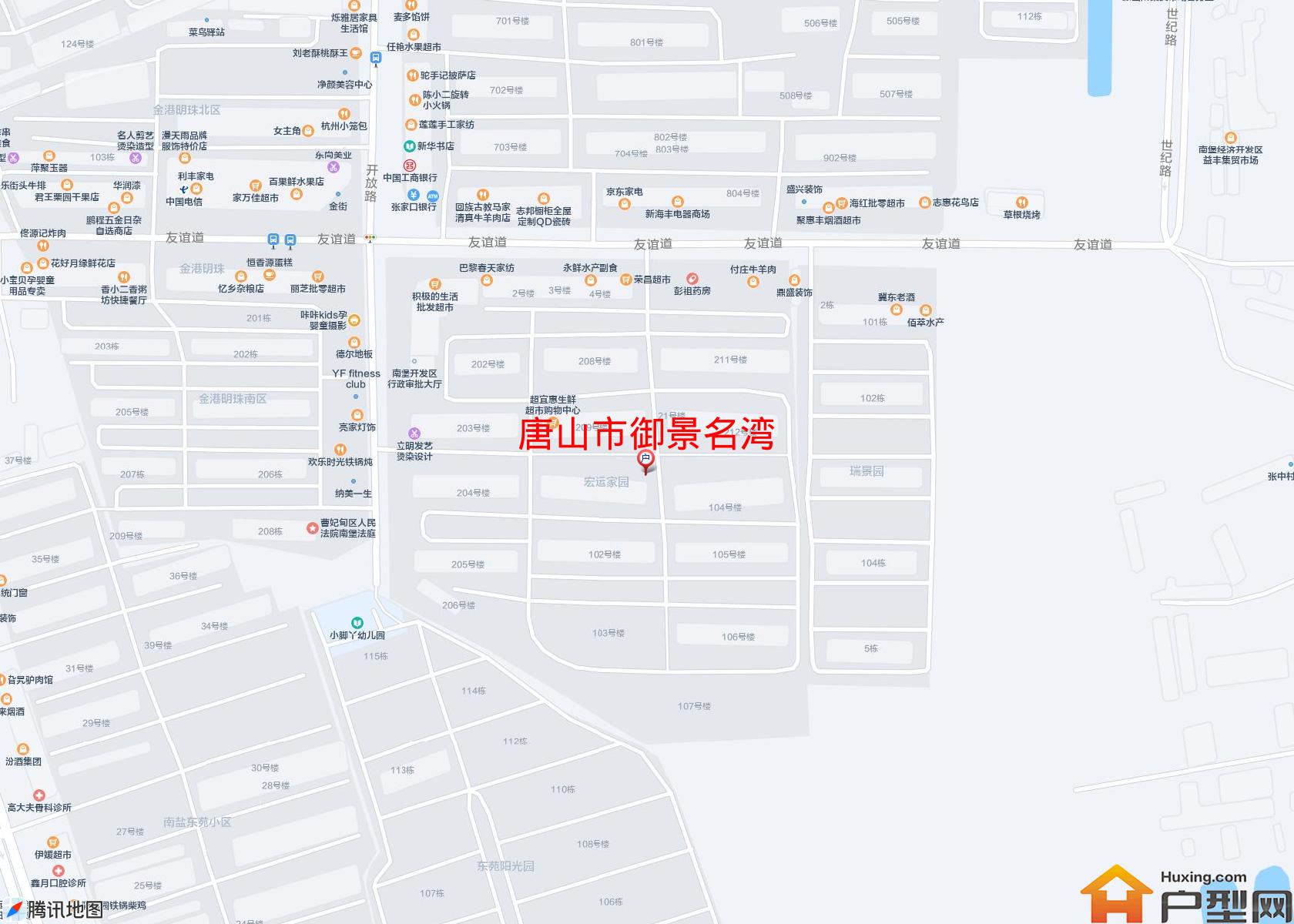 御景名湾小区 - 户型网