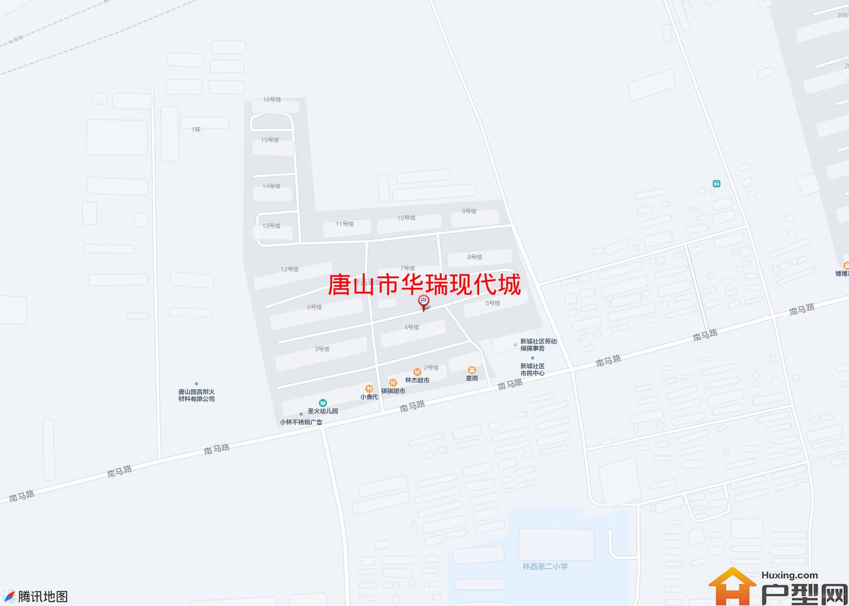 华瑞现代城小区 - 户型网