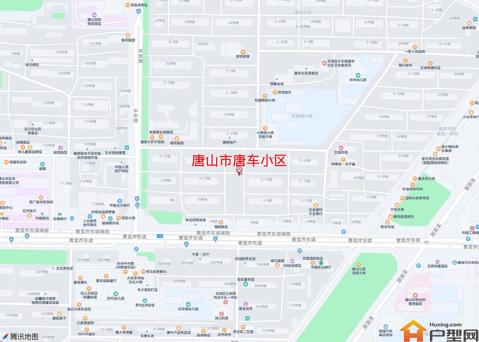 唐车小区小区 - 户型网