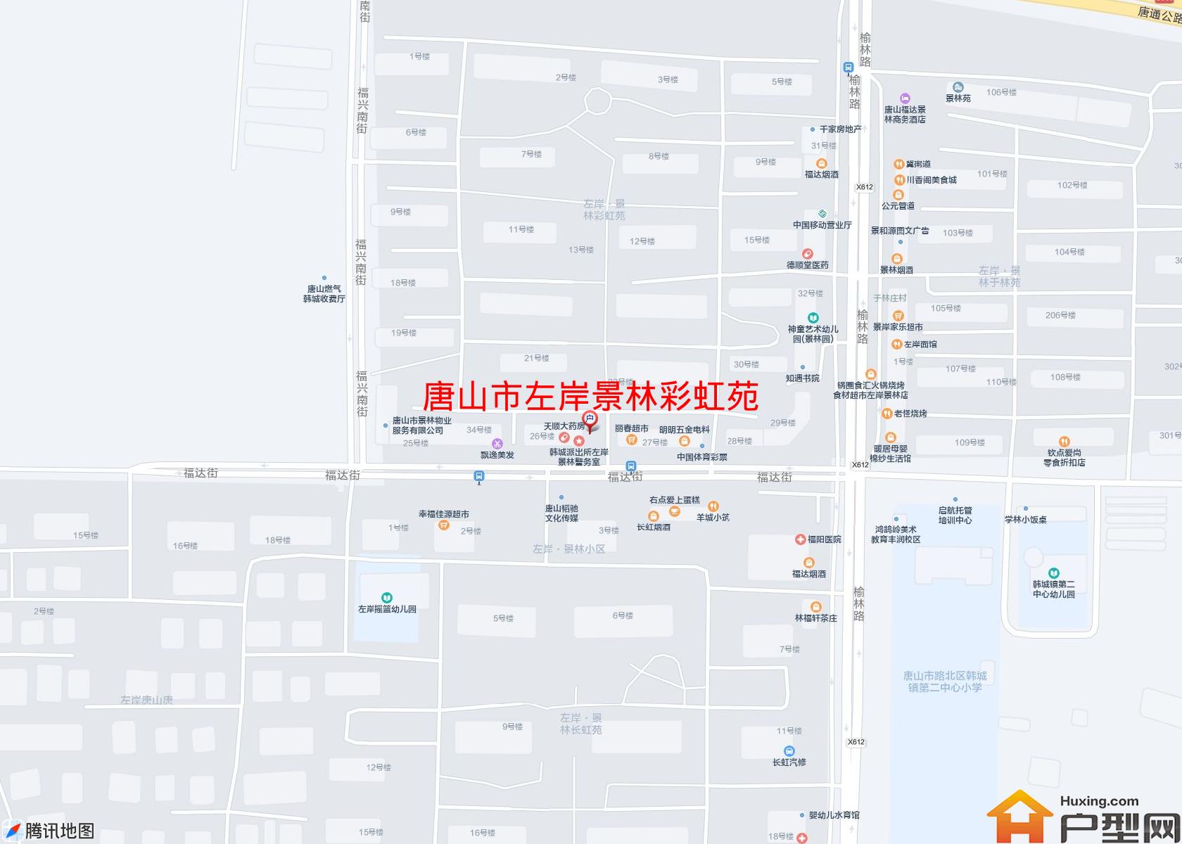 左岸景林彩虹苑小区 - 户型网