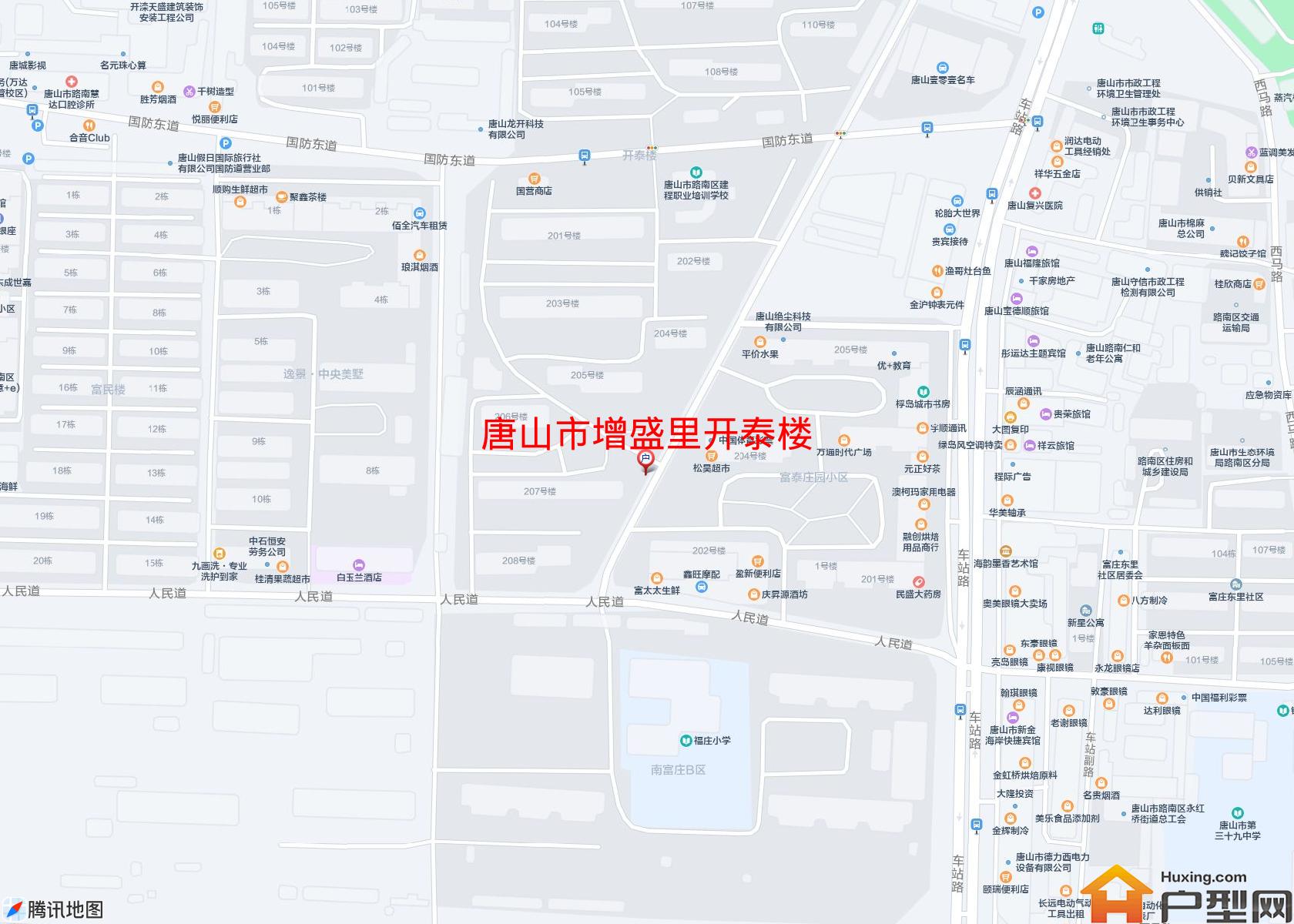 增盛里开泰楼小区 - 户型网