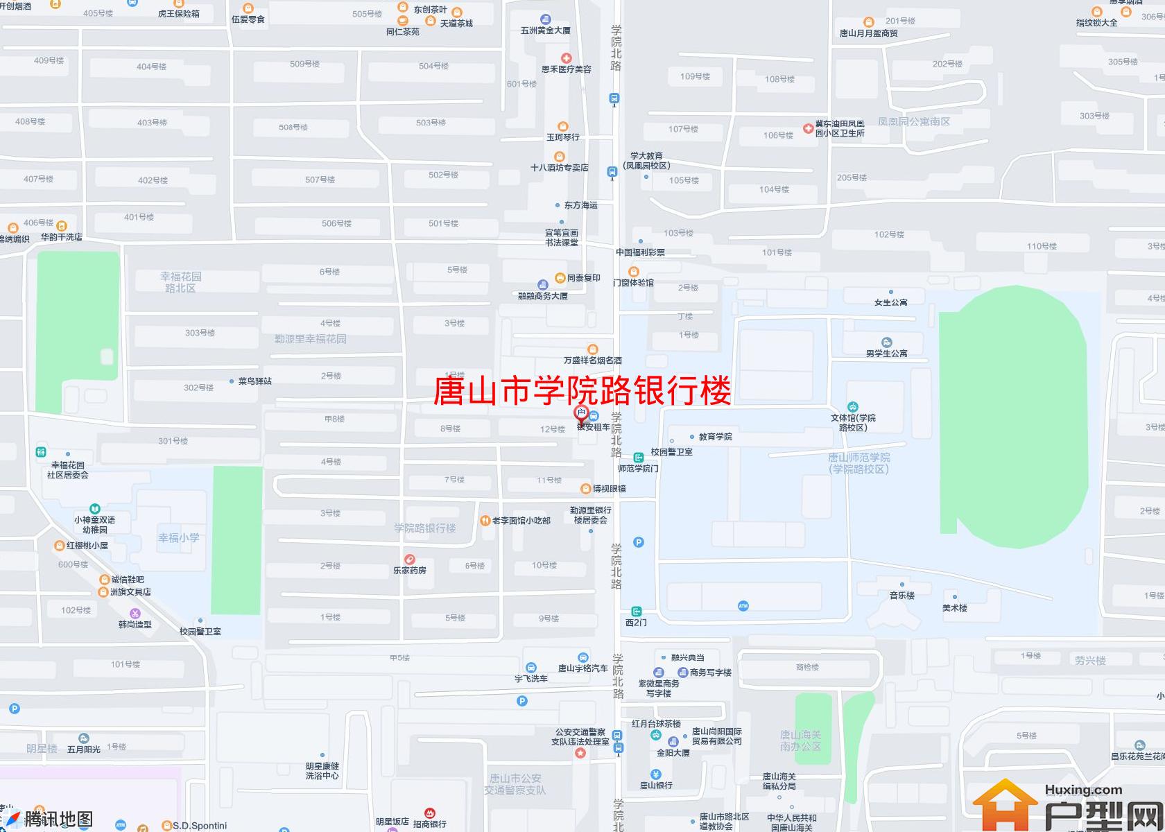 学院路银行楼小区 - 户型网