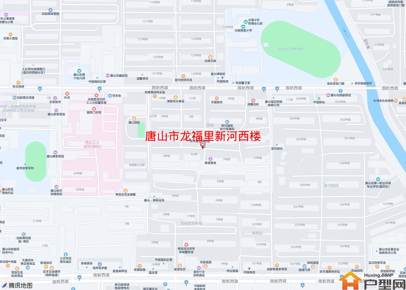 龙福里新河西楼小区 - 户型网