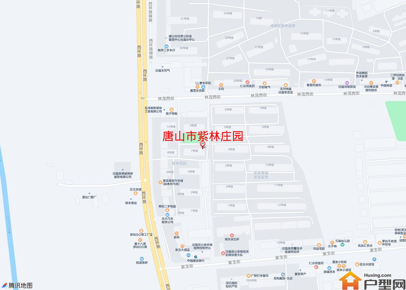 紫林庄园小区 - 户型网