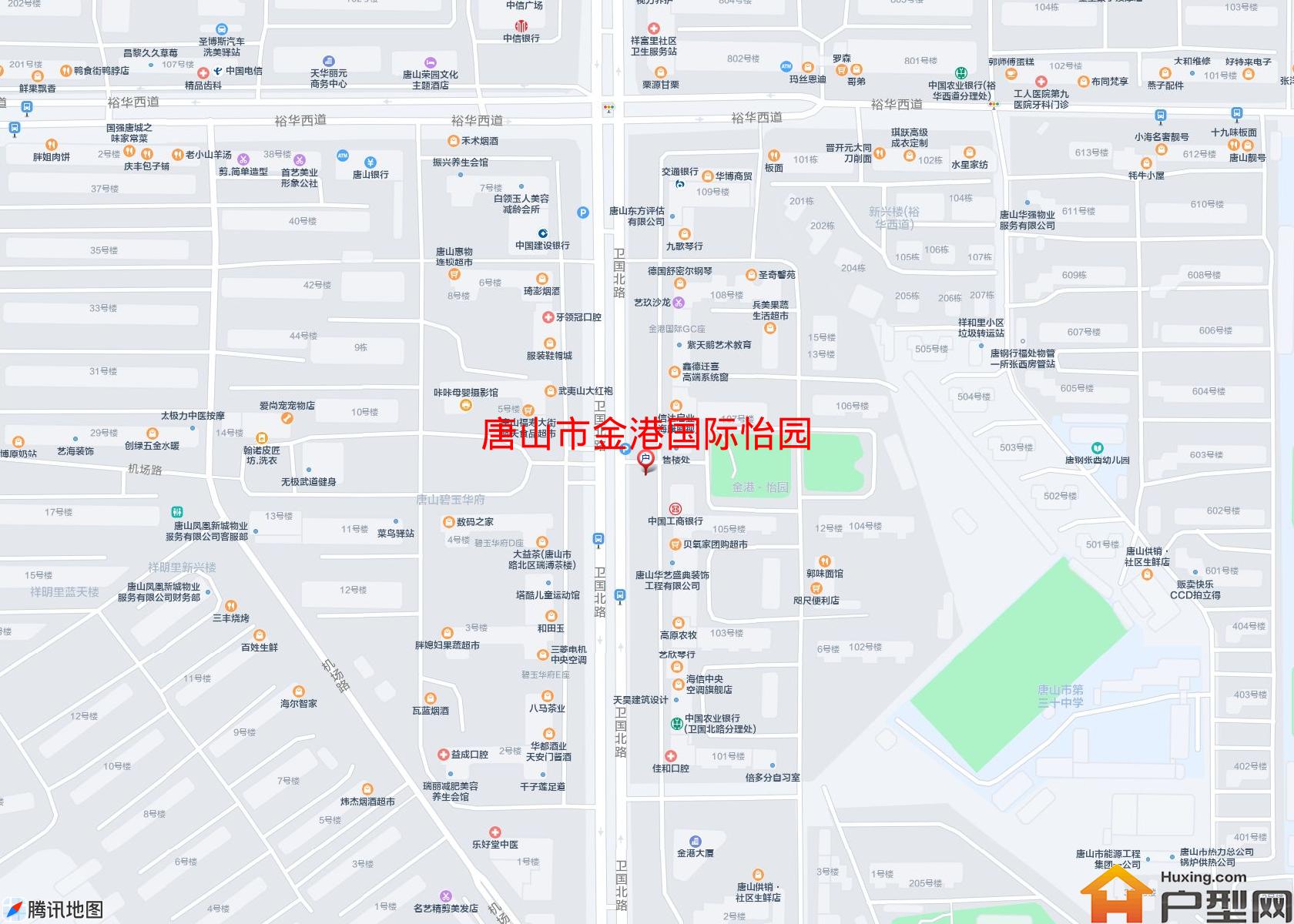 金港国际怡园小区 - 户型网