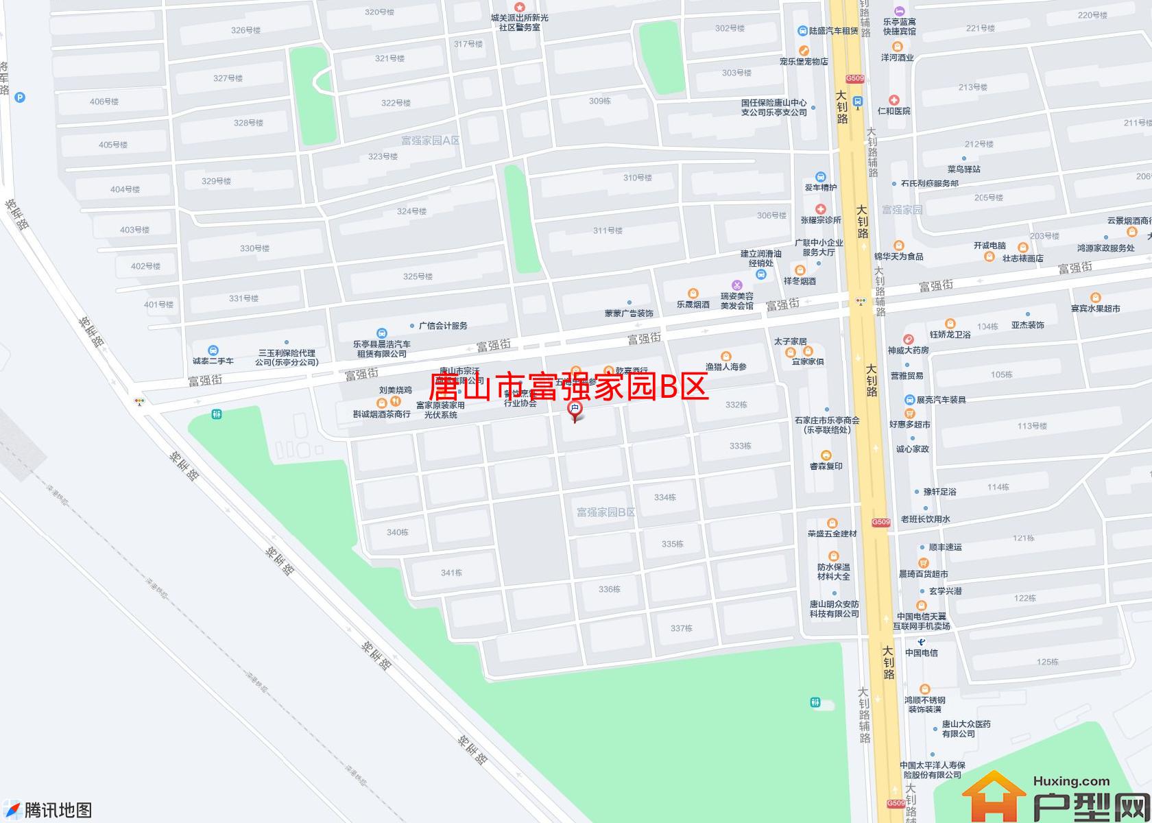 富强家园B区小区 - 户型网