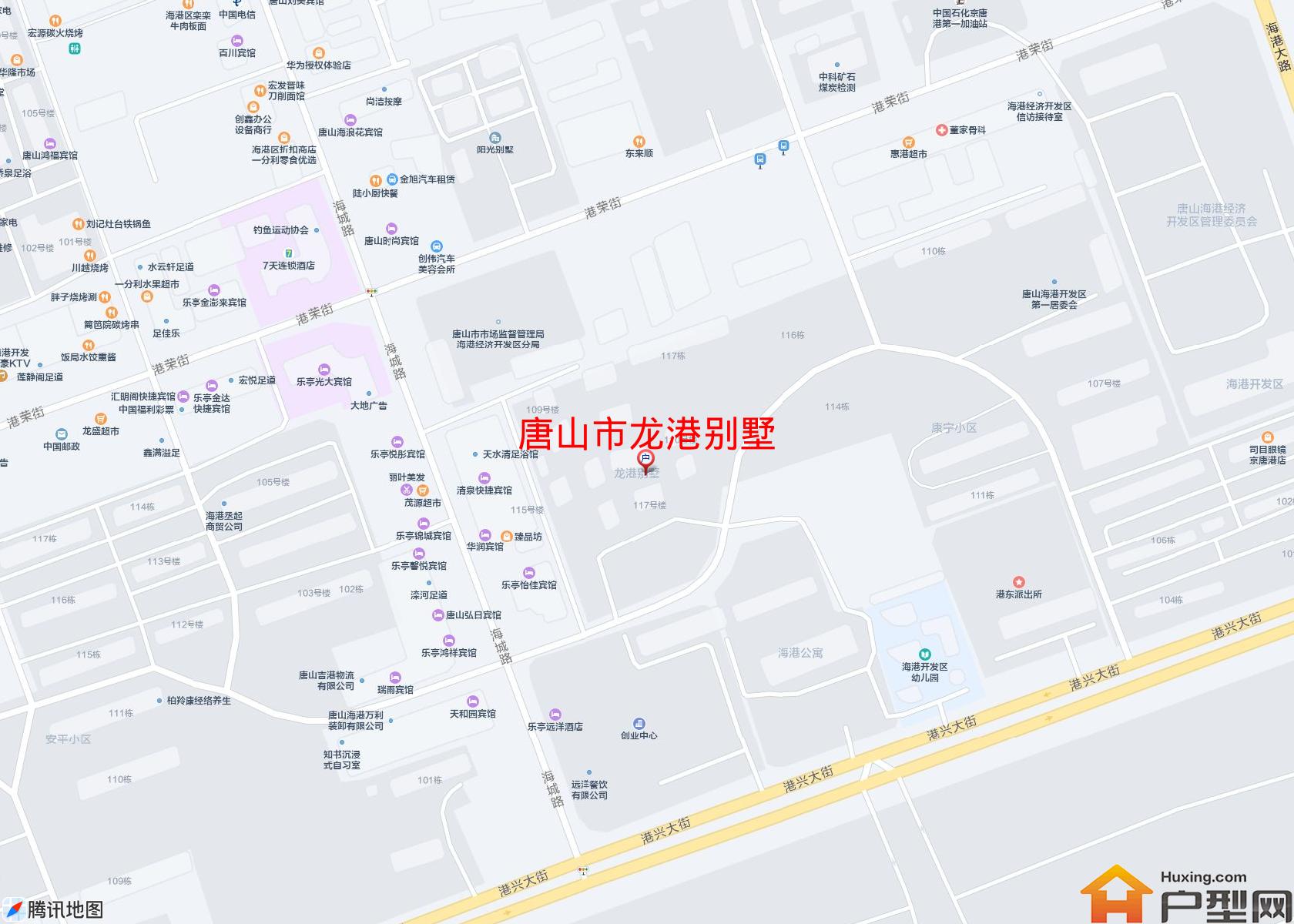 龙港别墅小区 - 户型网