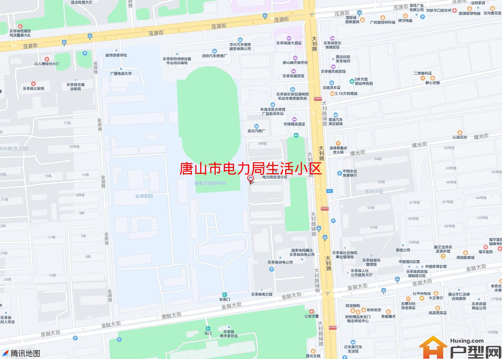 电力局生活小区小区 - 户型网