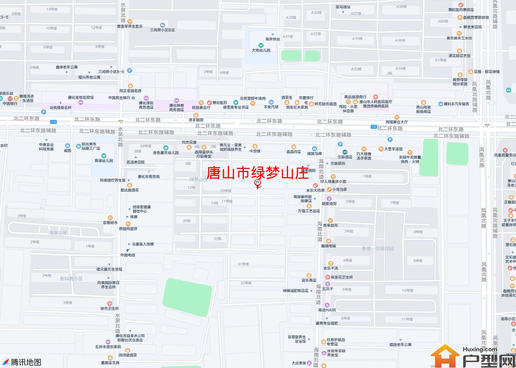 绿梦山庄小区 - 户型网