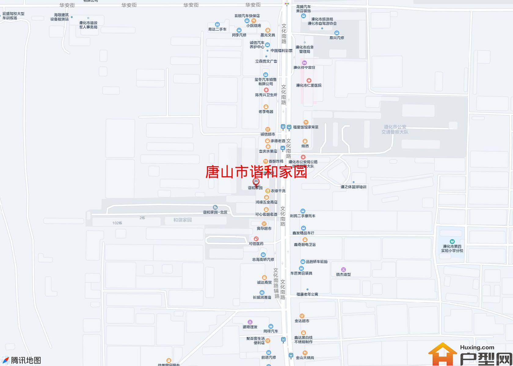 谐和家园小区 - 户型网