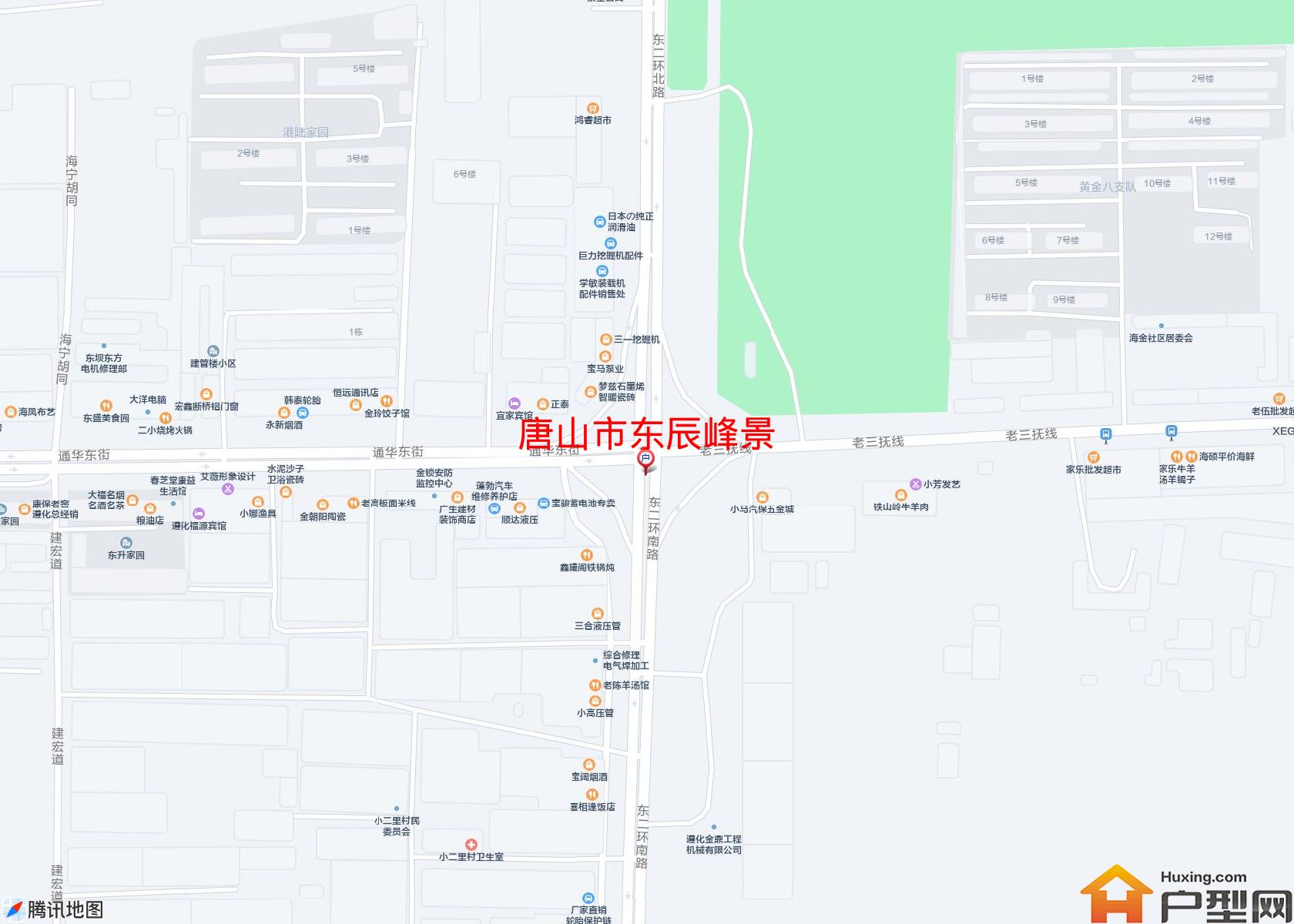 东辰峰景小区 - 户型网