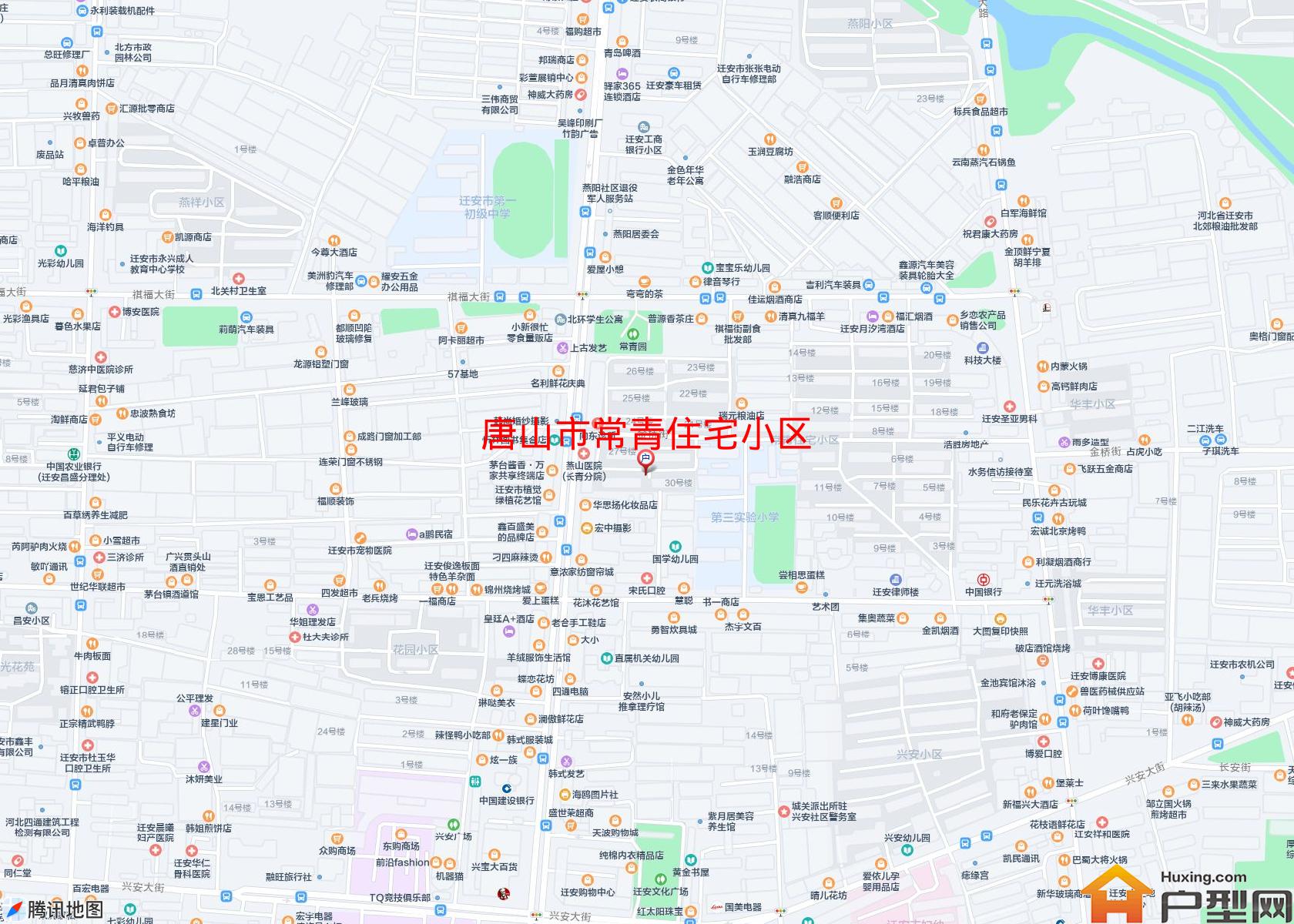常青住宅小区小区 - 户型网