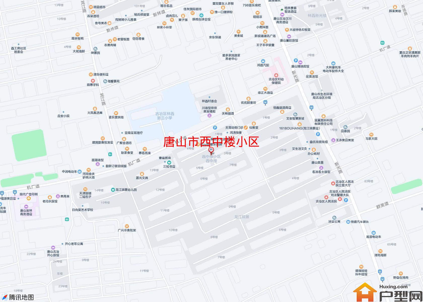 西中楼小区小区 - 户型网