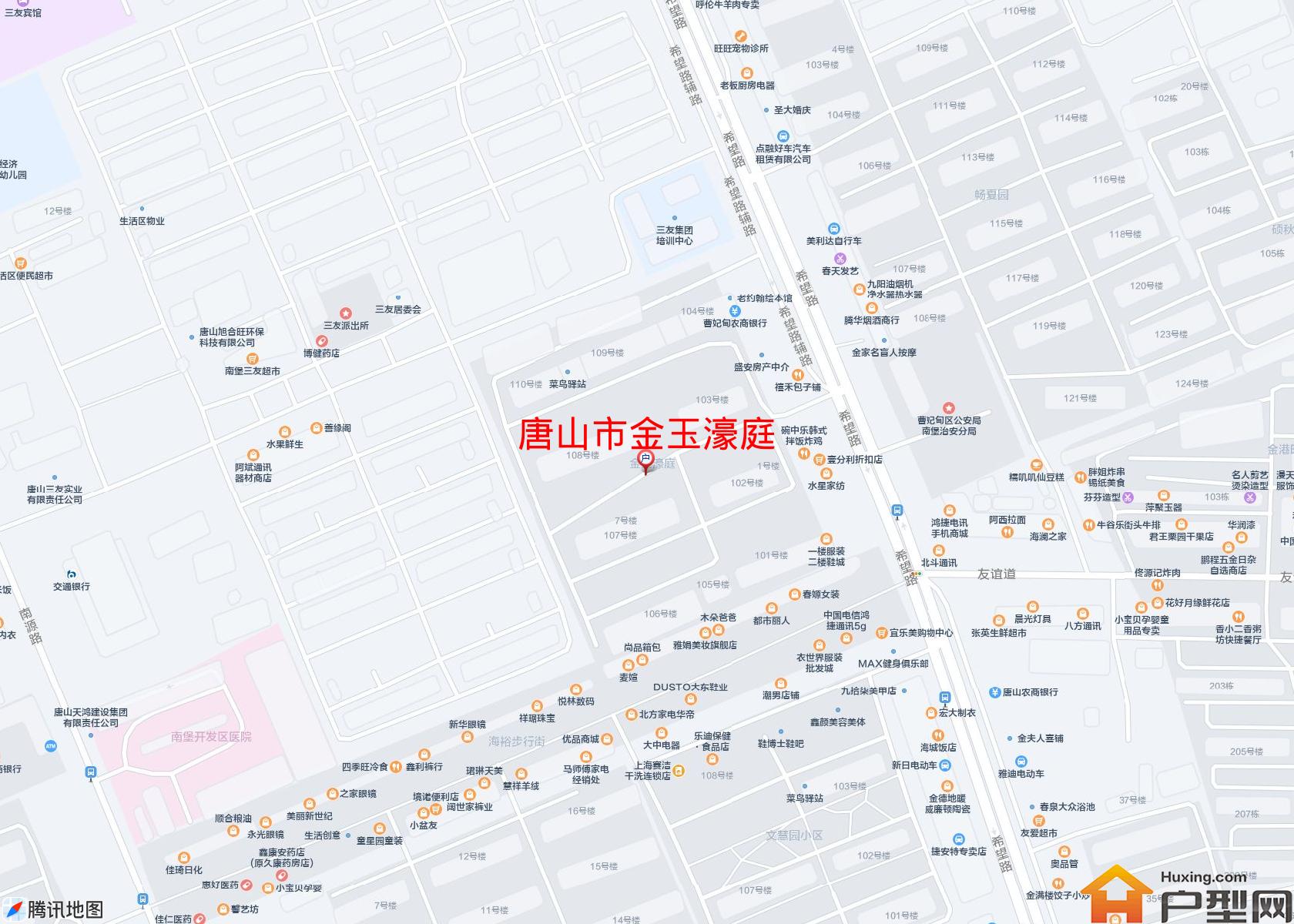 金玉濠庭小区 - 户型网