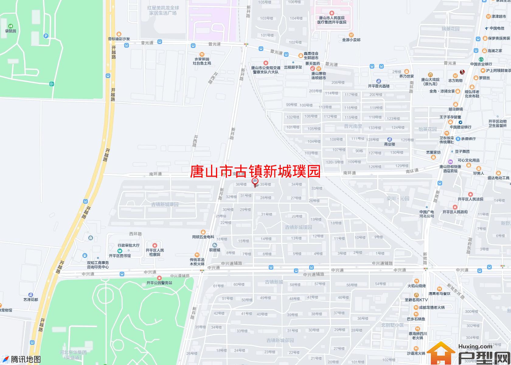 古镇新城璞园小区 - 户型网