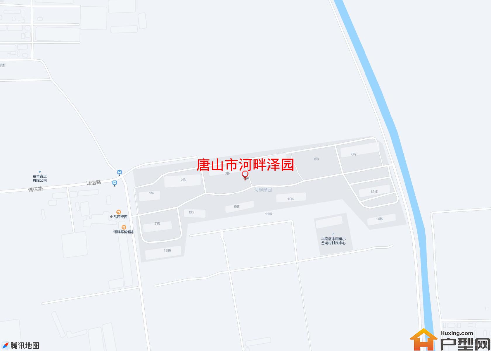 河畔泽园小区 - 户型网