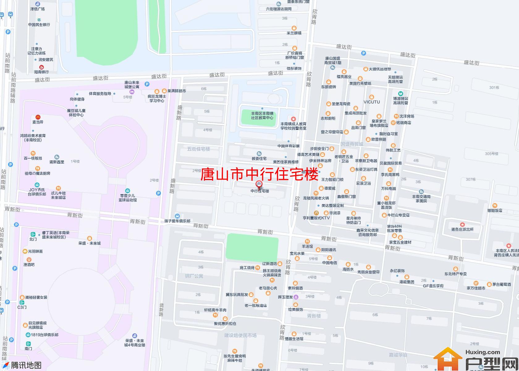 中行住宅楼小区 - 户型网