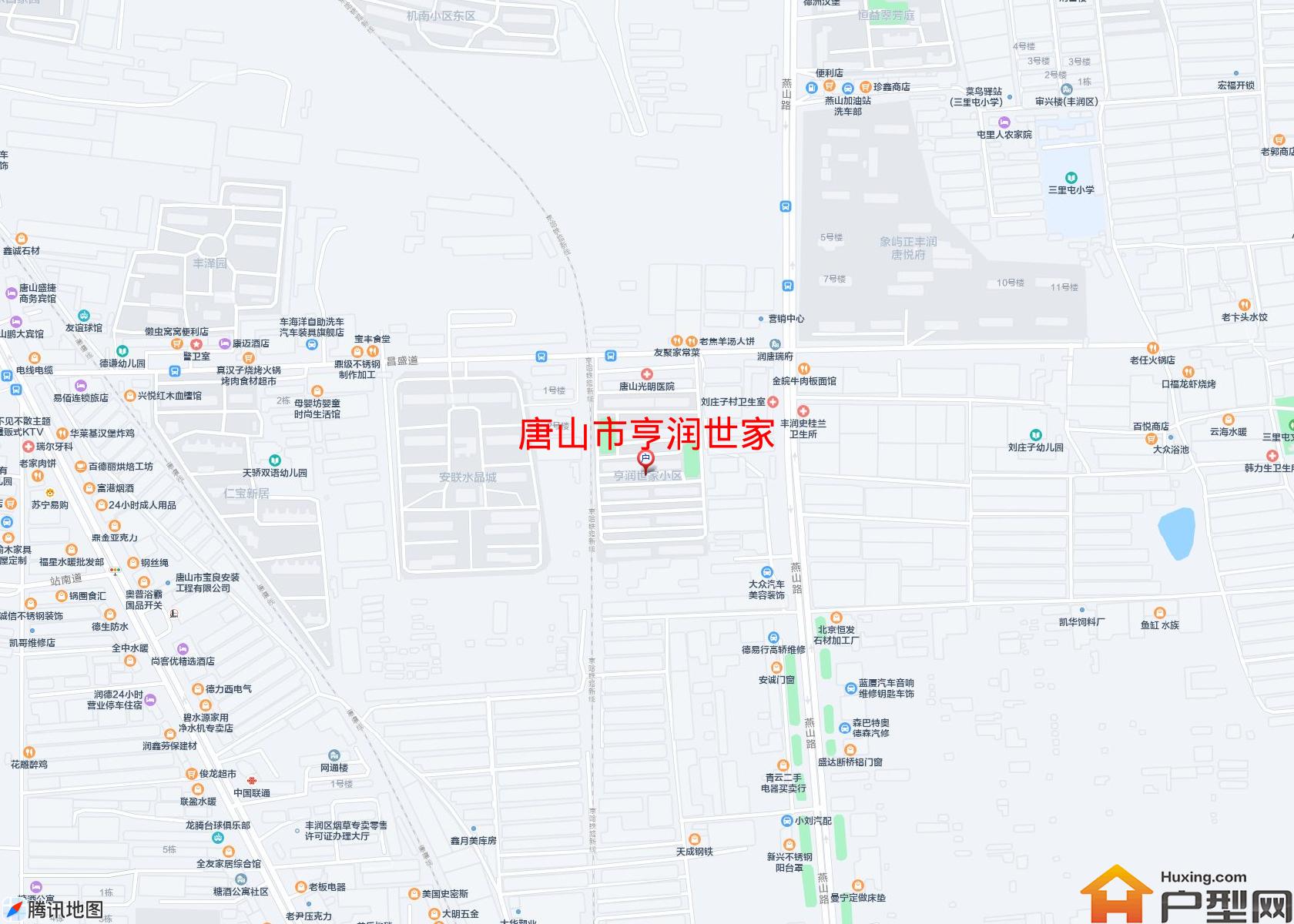亨润世家小区 - 户型网