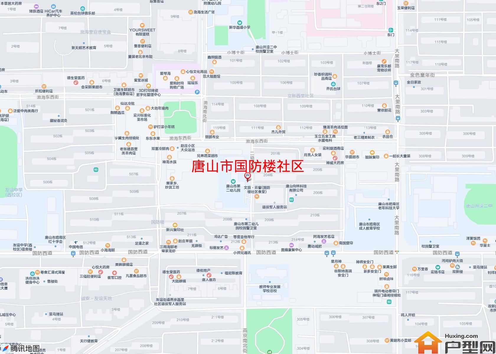 国防楼社区小区 - 户型网