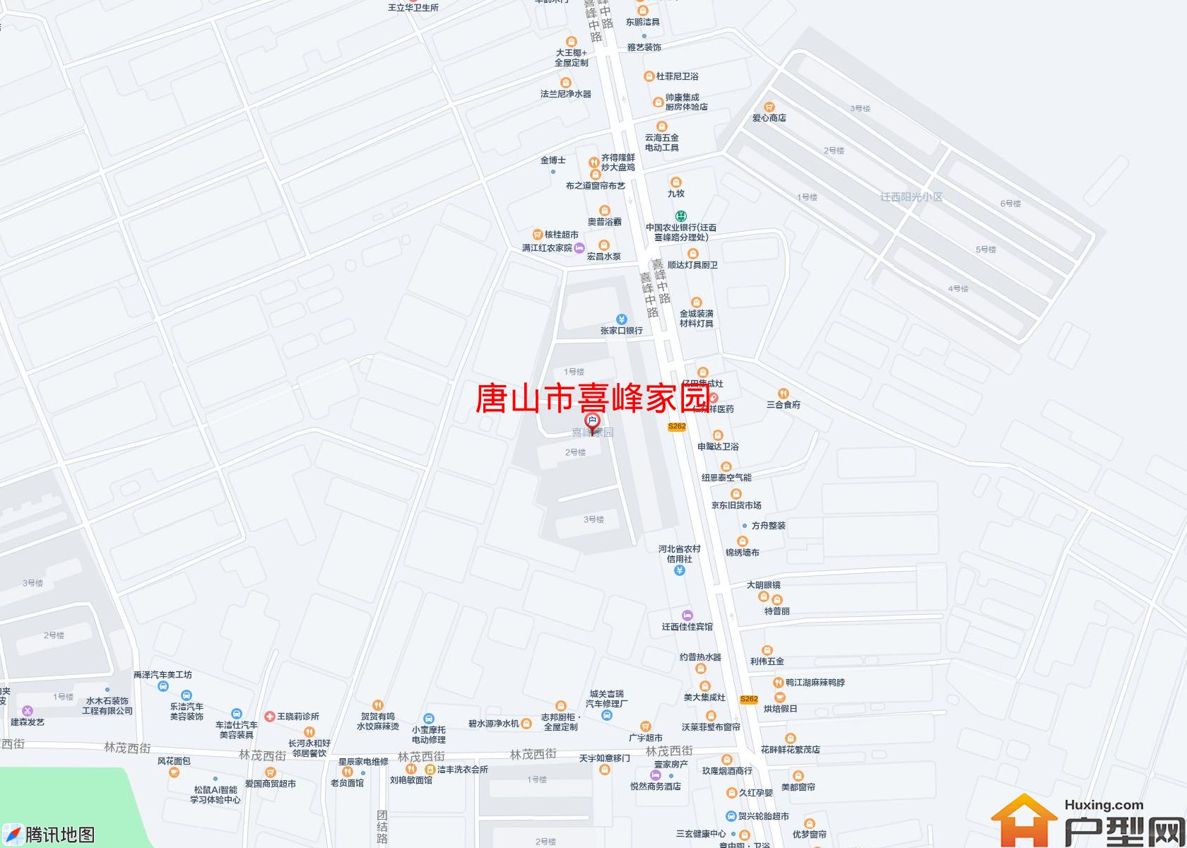 喜峰家园小区 - 户型网