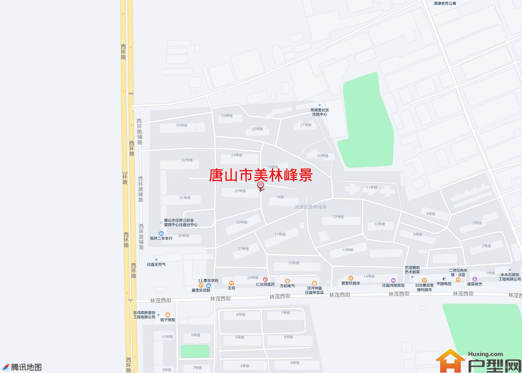 美林峰景小区 - 户型网