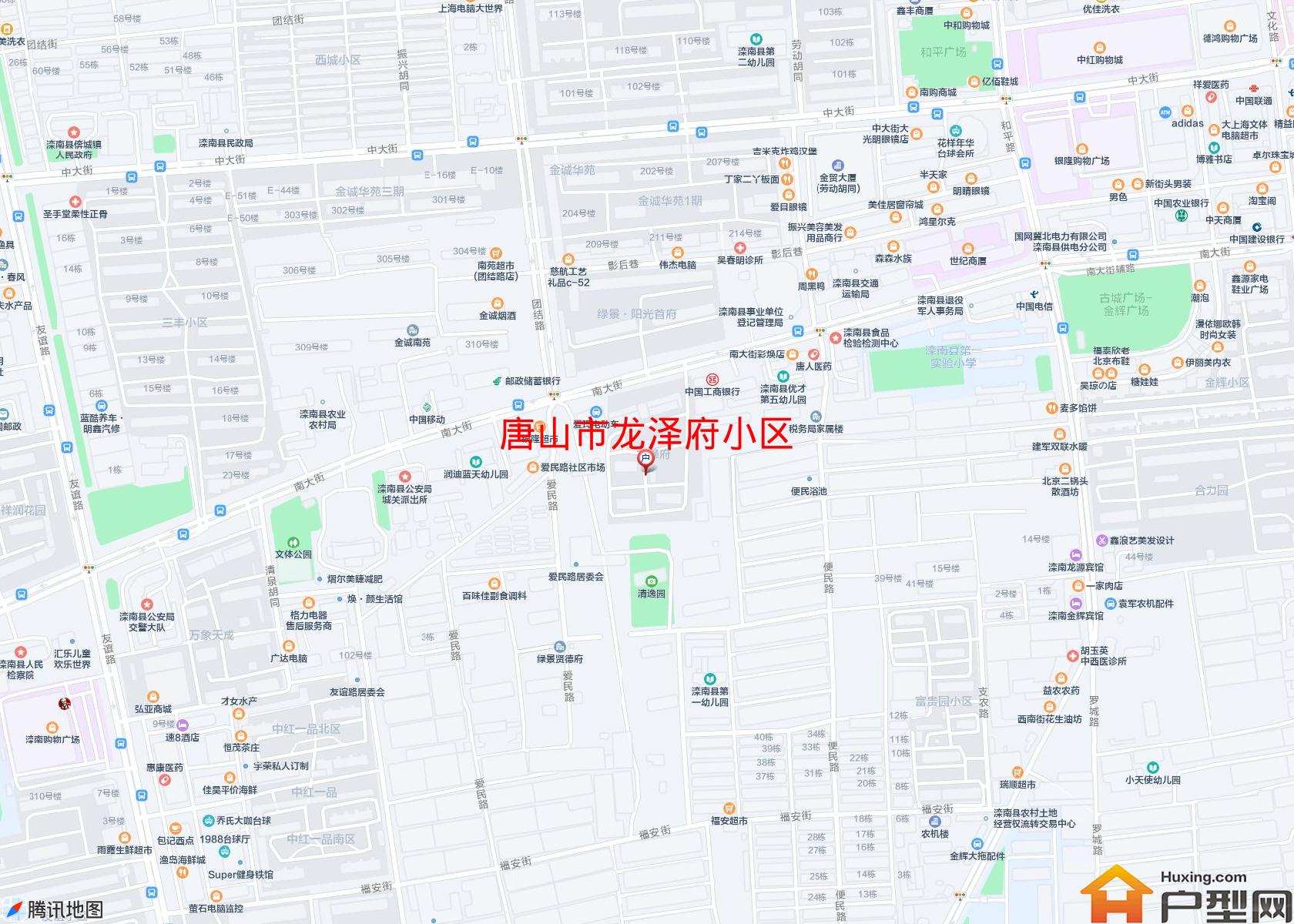龙泽府小区小区 - 户型网