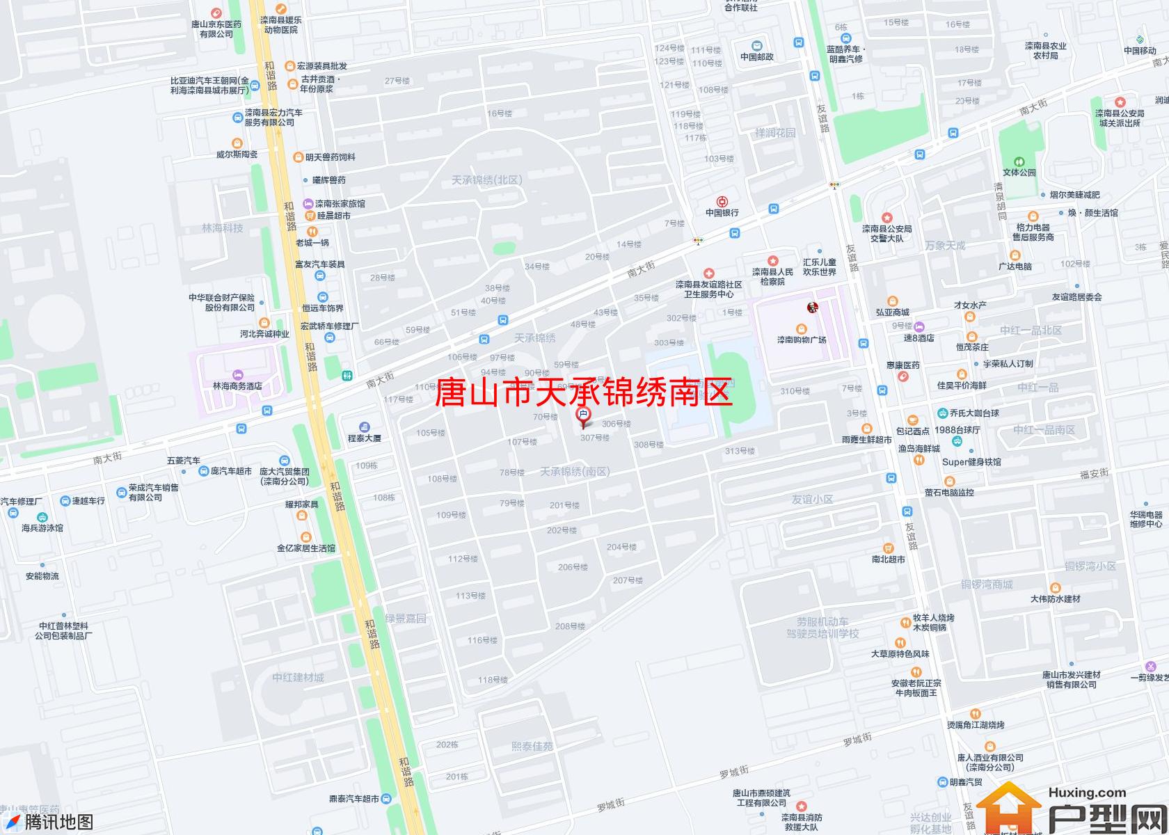 天承锦绣南区小区 - 户型网