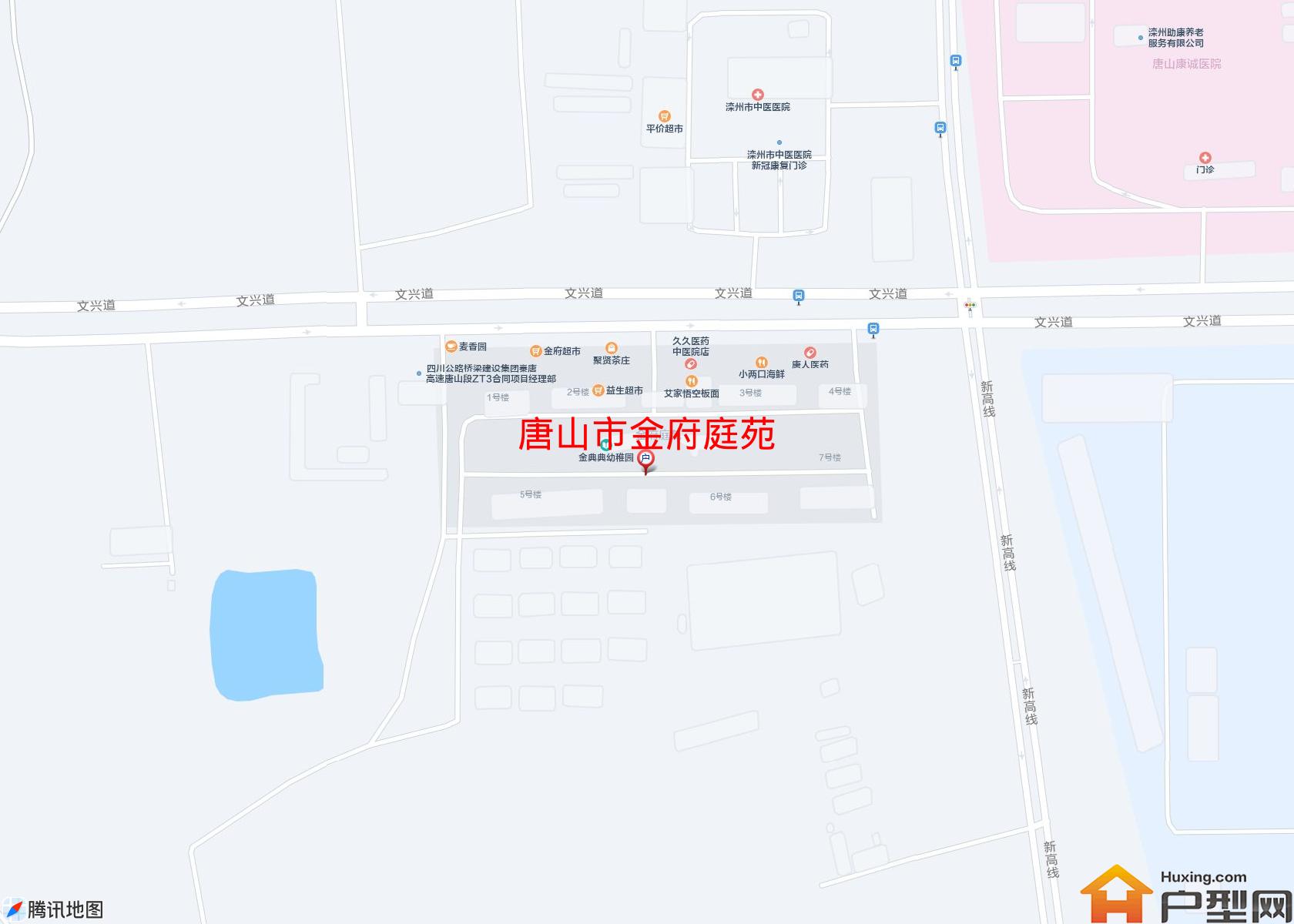 金府庭苑小区 - 户型网