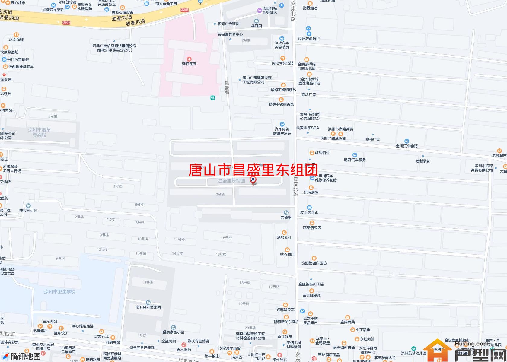 昌盛里东组团小区 - 户型网