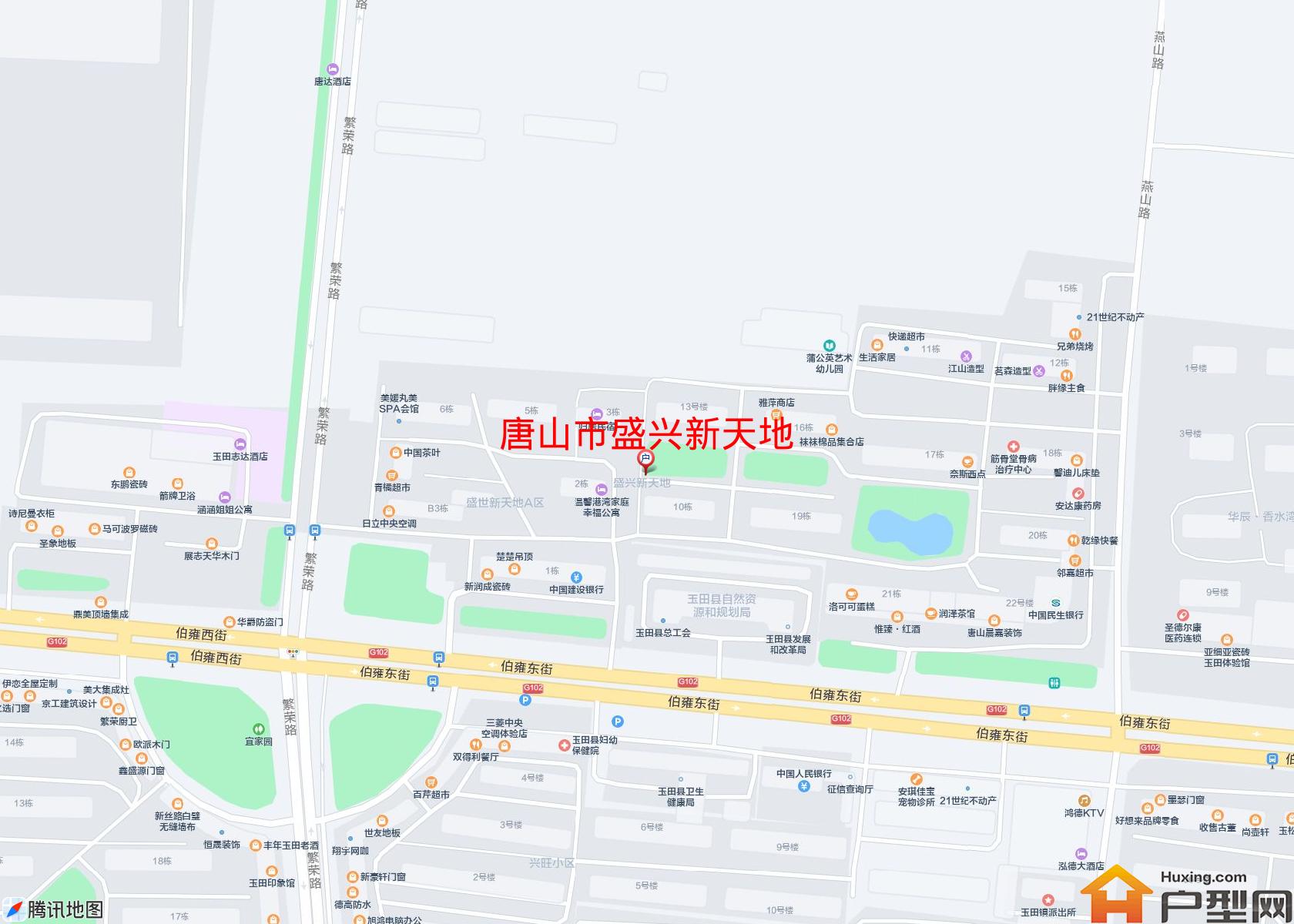 盛兴新天地小区 - 户型网