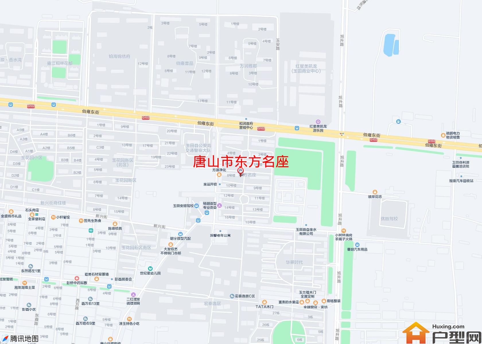 东方名座小区 - 户型网