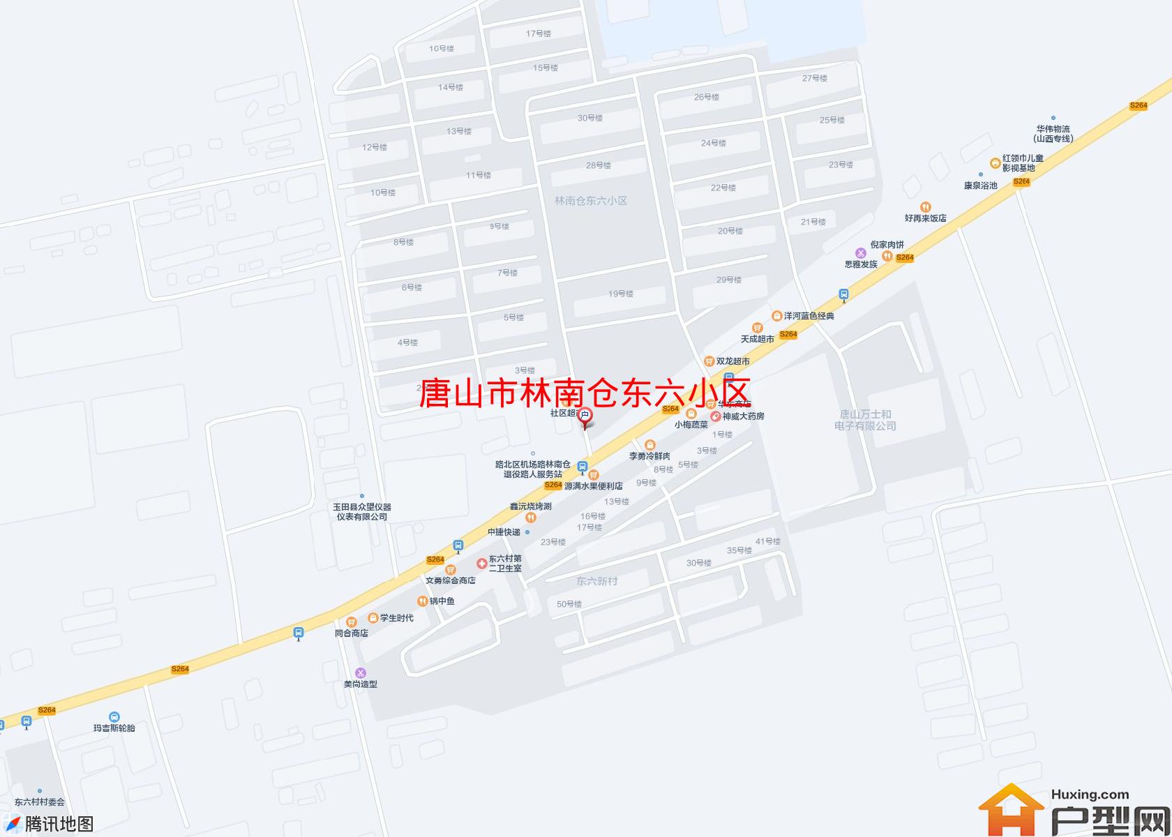 林南仓东六小区小区 - 户型网