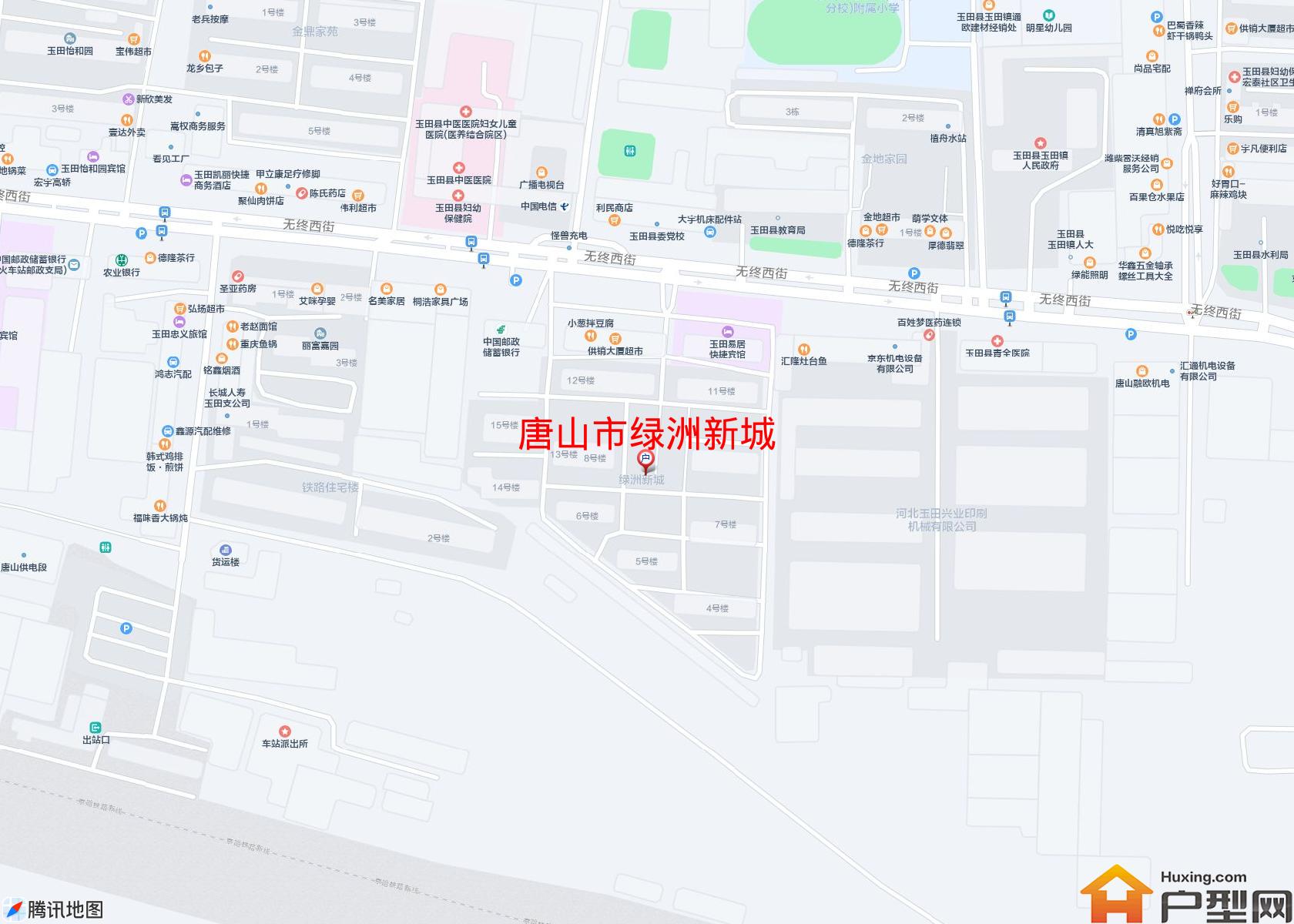 绿洲新城小区 - 户型网