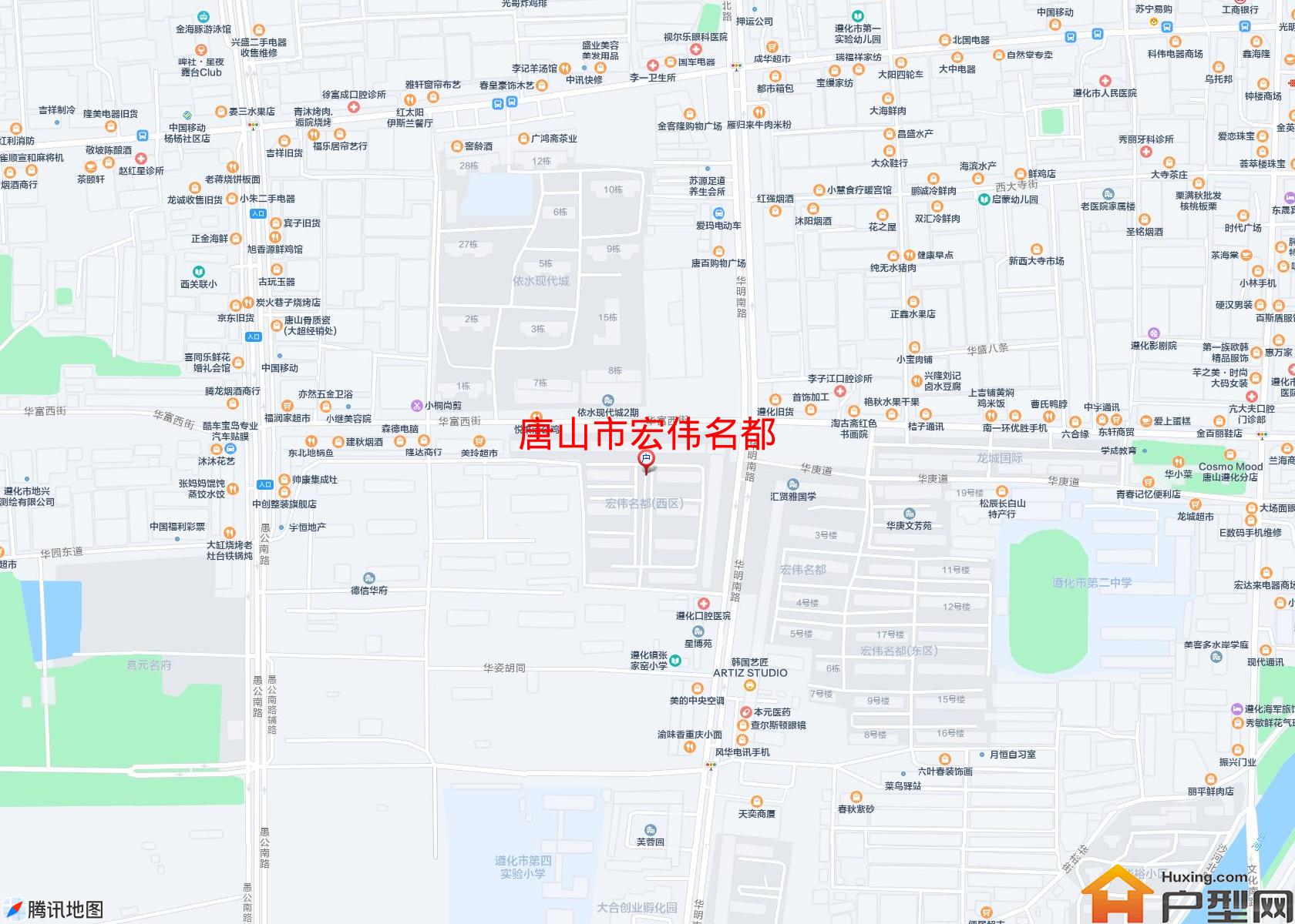 宏伟名都小区 - 户型网