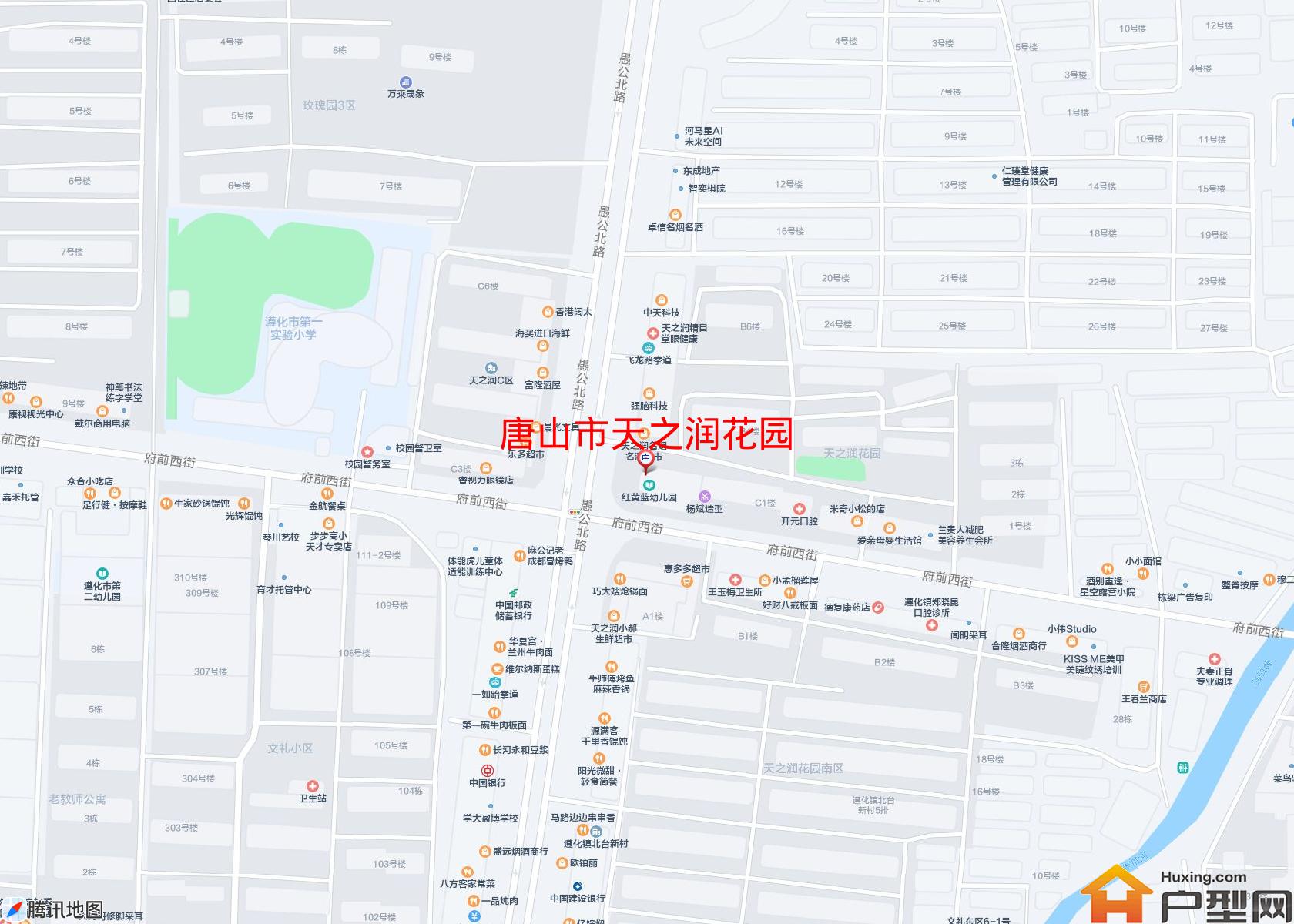 天之润花园小区 - 户型网
