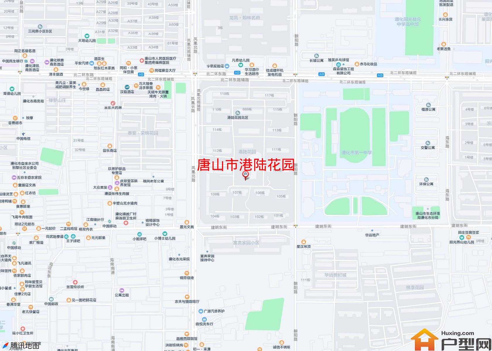 港陆花园小区 - 户型网