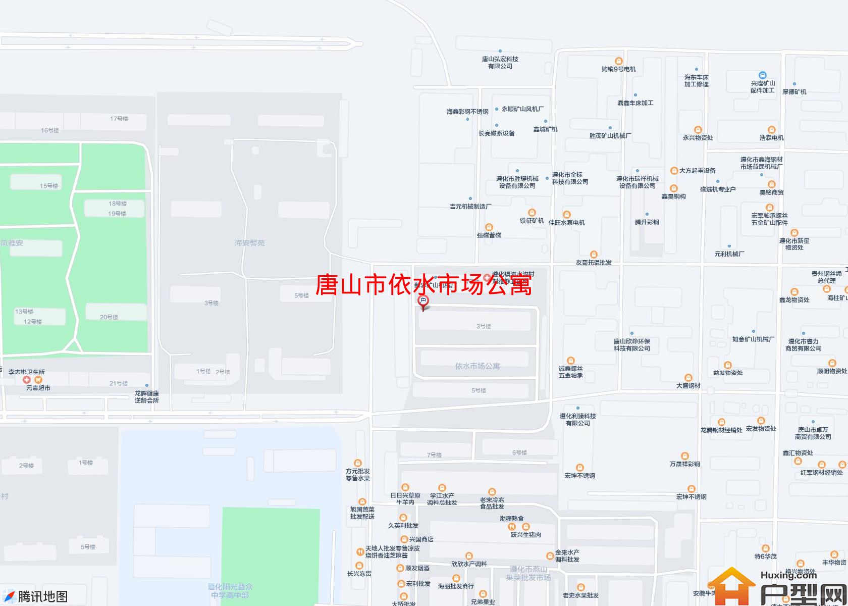 依水市场公寓小区 - 户型网