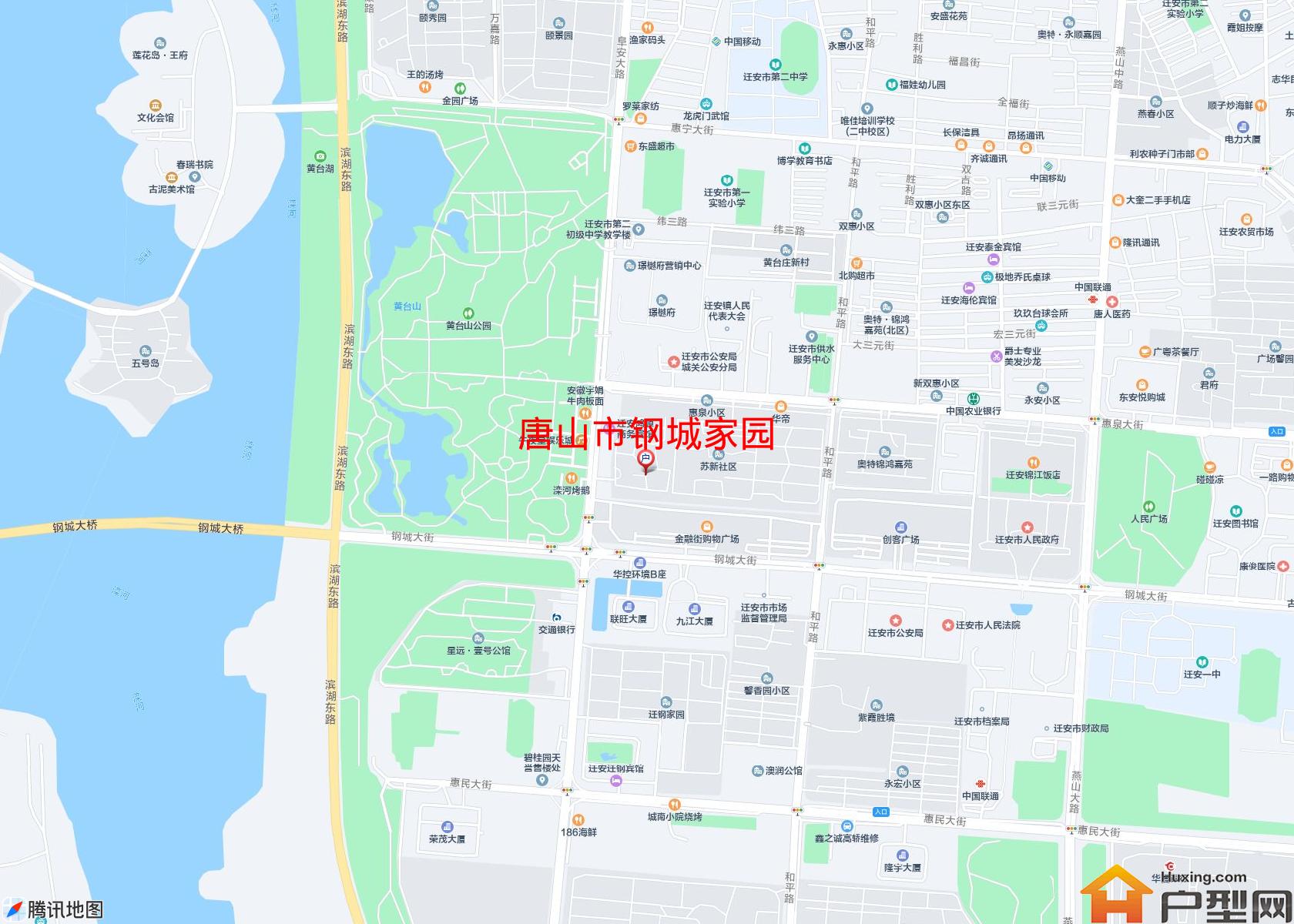 钢城家园小区 - 户型网