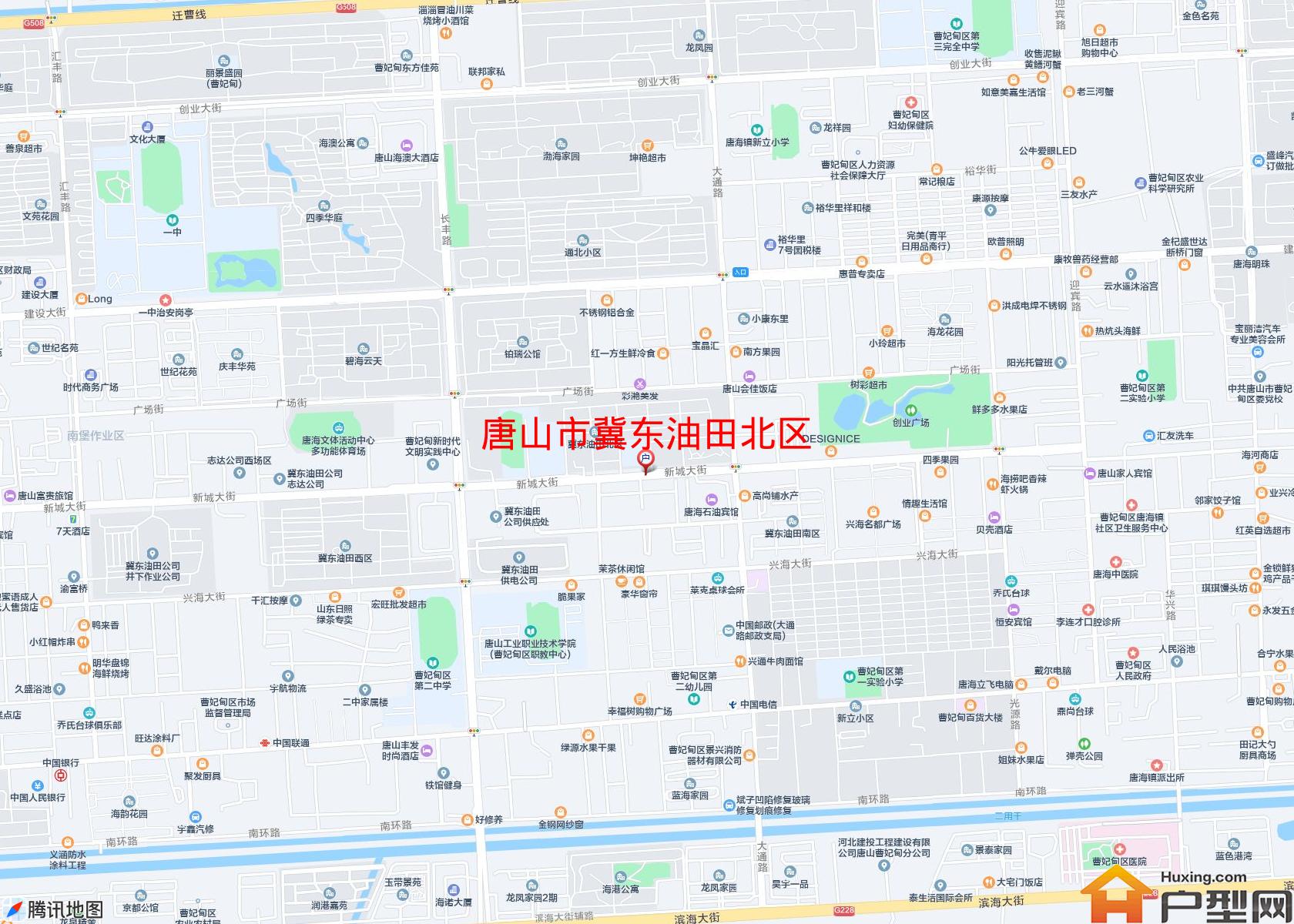 冀东油田北区小区 - 户型网