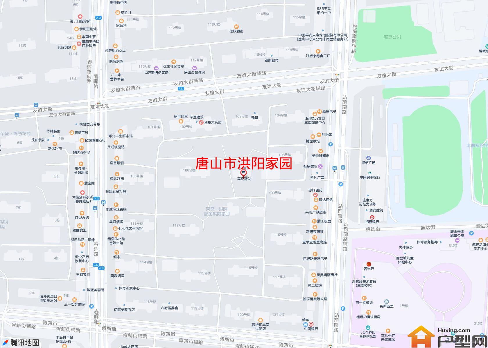 洪阳家园小区 - 户型网